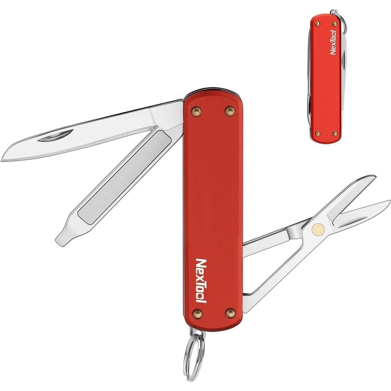 LuxusKollektion Taschenmesser Taschenmesser Rosa mit Schere & Schlüsselring