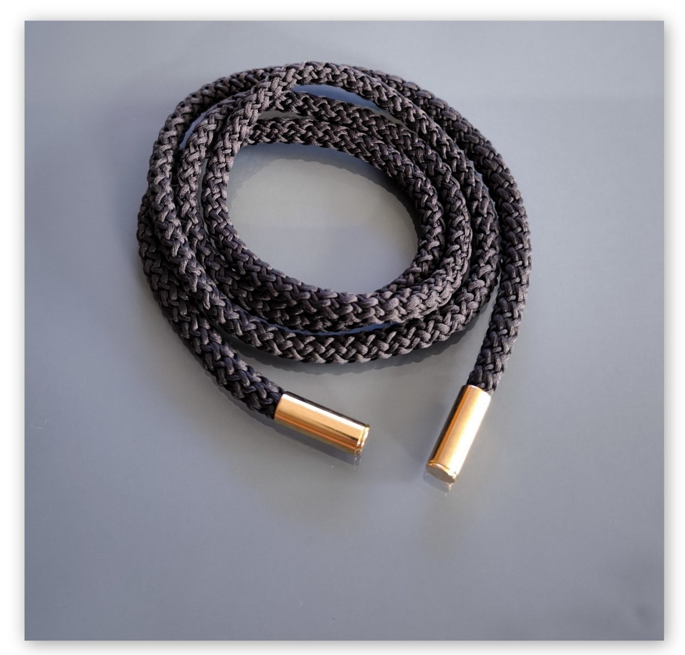 PaulZdrada Kordel Kordelzug Ersatzkordel 6mm mit Alu Endstück HOODIEBAND Jogginghose, Modern