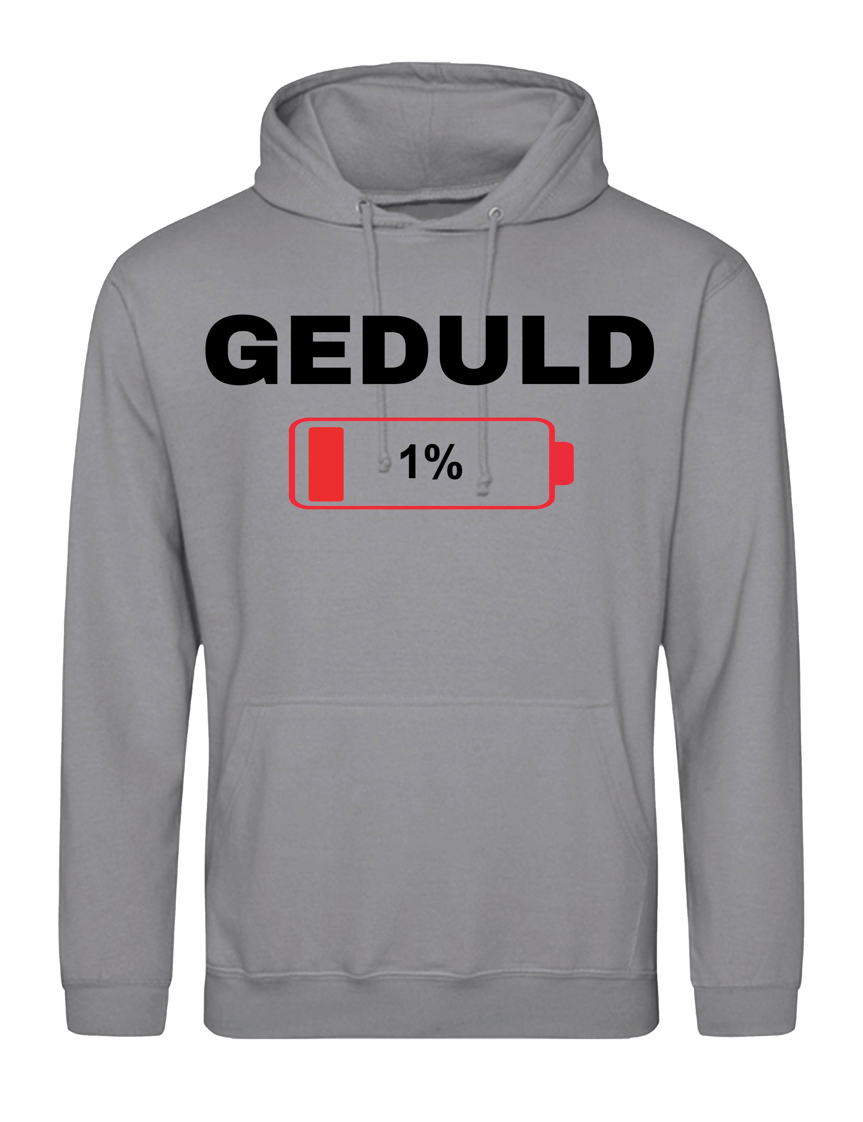 Youth Designz Kapuzenpullover "Geduld bei 1%" günstig online kaufen