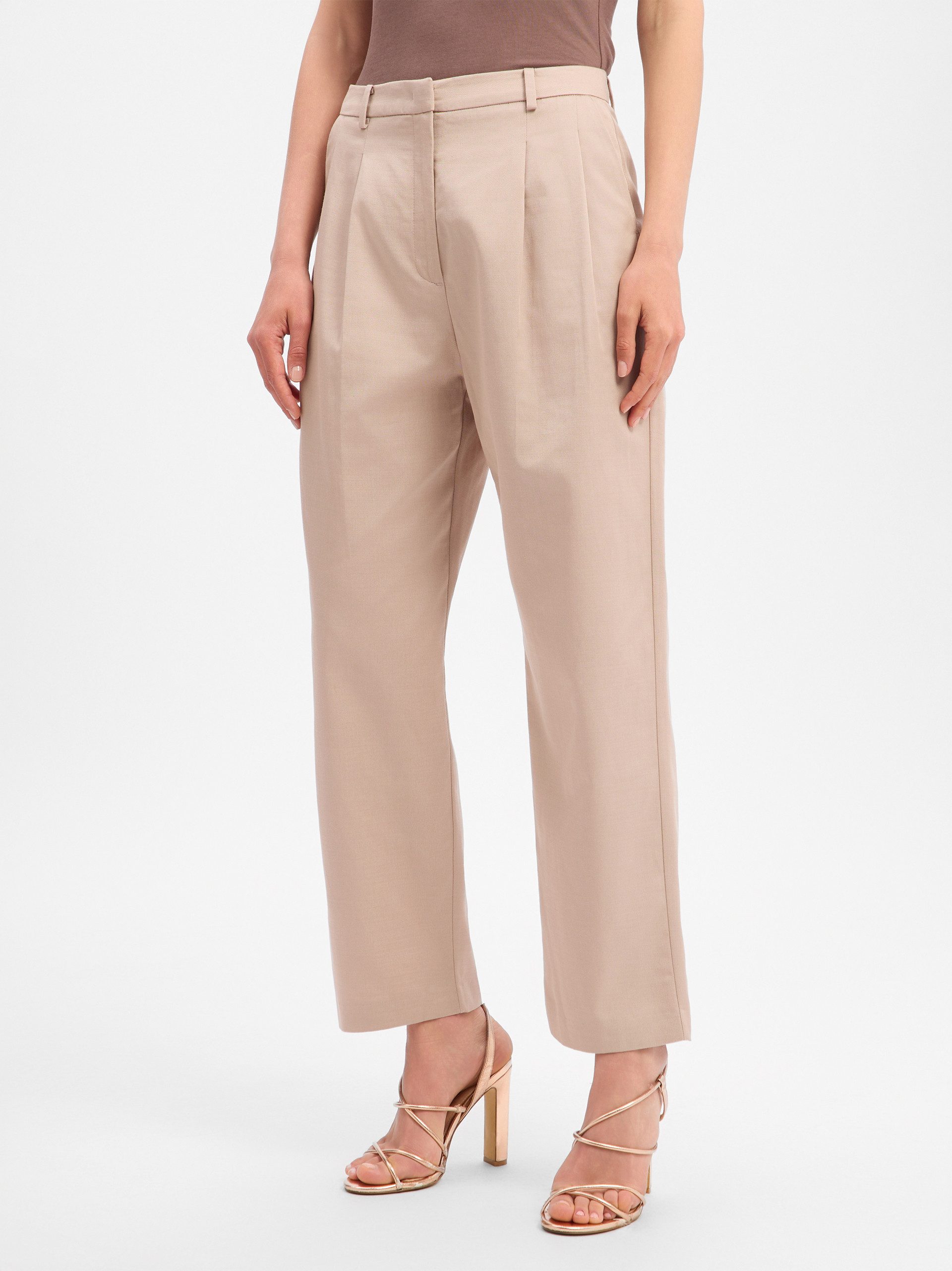Bundfaltenhose