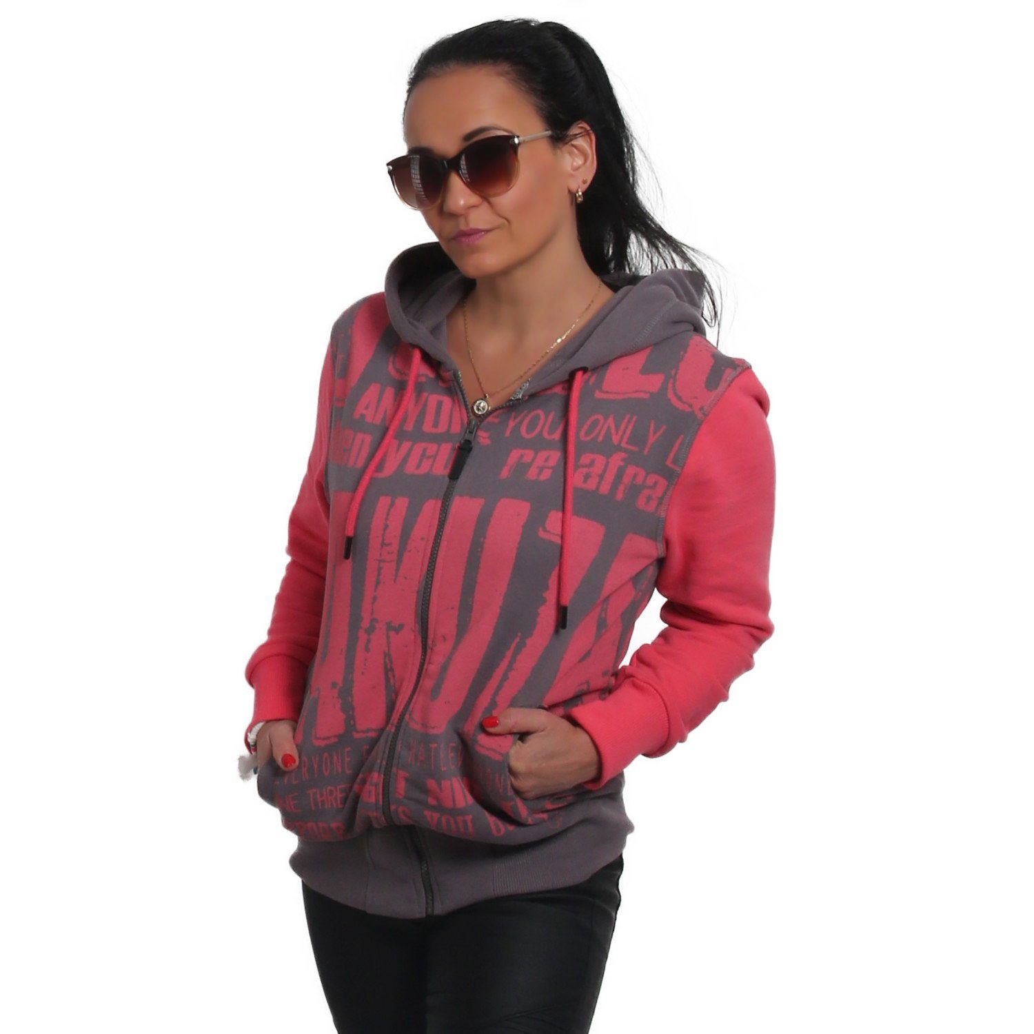 YAKUZA Kapuzensweatjacke Anyone Two Face günstig online kaufen