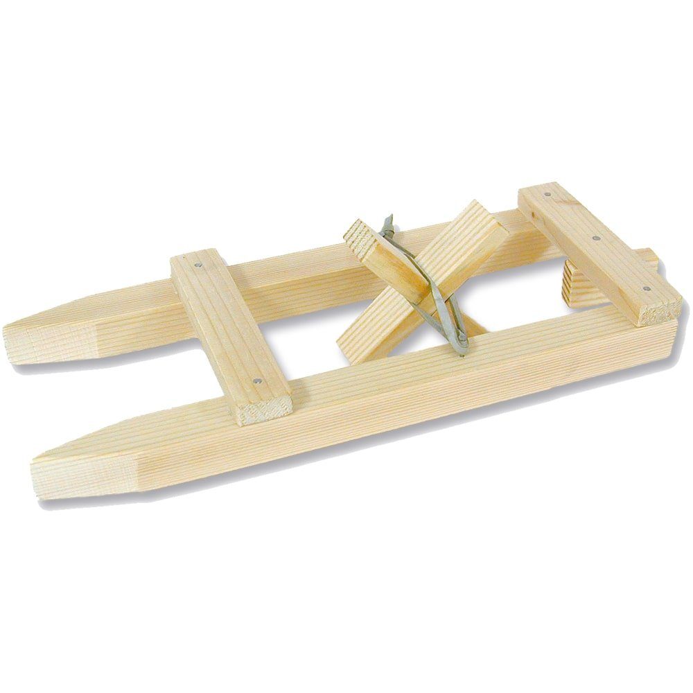 matches21 HOME & HOBBY Holzbaukasten Boot mit Gummimotor Bausatz Kinder