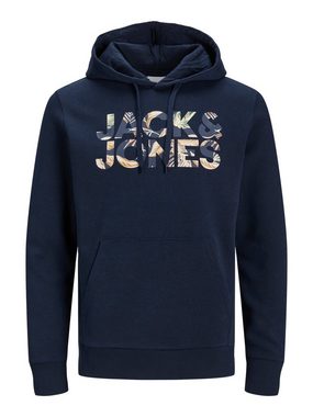 Jack & Jones Kapuzensweatshirt JJEJEFF CORP LOGO SWEAT HOOD LN