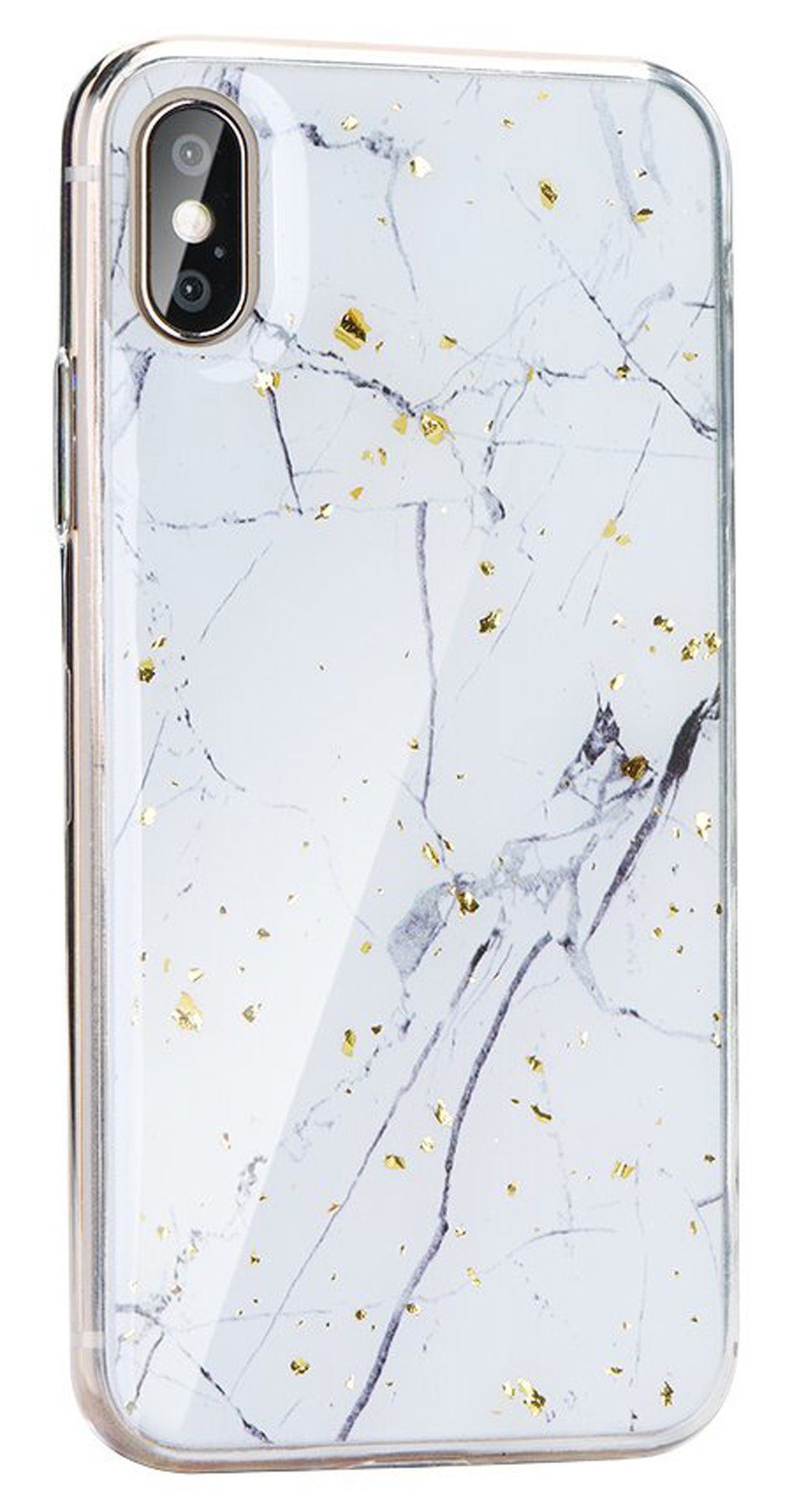 cofi1453 Bumper cofi1453® Hülle Schale Marble Case Cover Stein Marmor Design Glitzer Muster Handyhülle Handyschale Fashion für iPhone 11 Pro