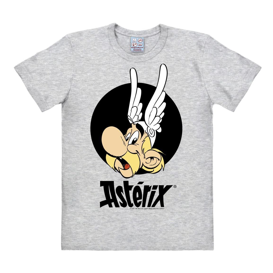 Comic-Print - tollem Asterix T-Shirt LOGOSHIRT Portrait mit