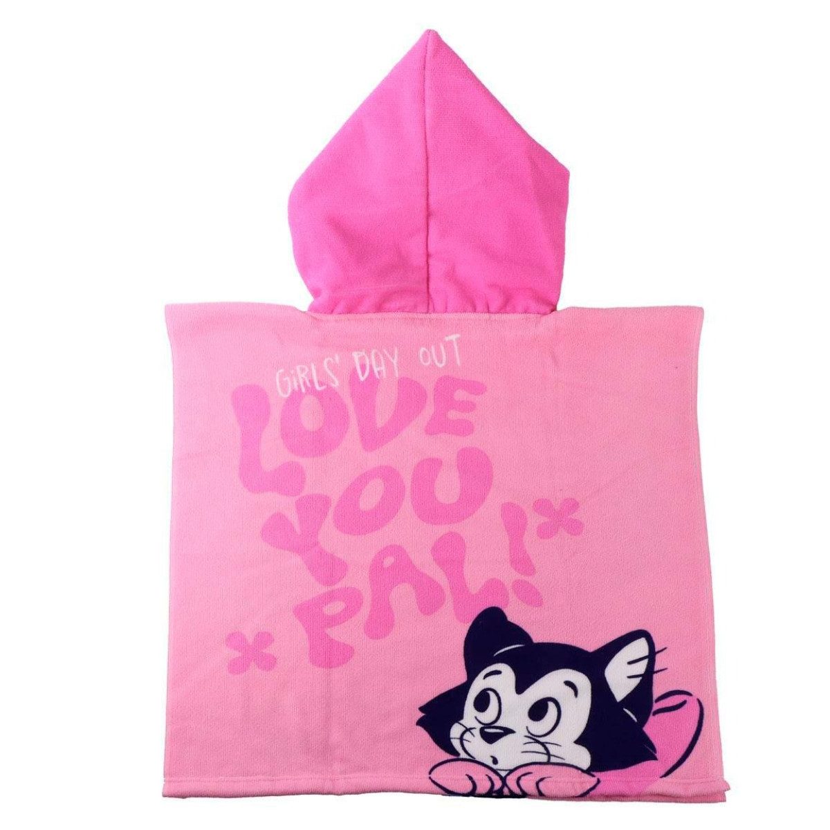 Disney Minnie Mouse Badeponcho Strandponcho Kinder 55 × 77 cm 250 gsm schnell trocknend, Polyester