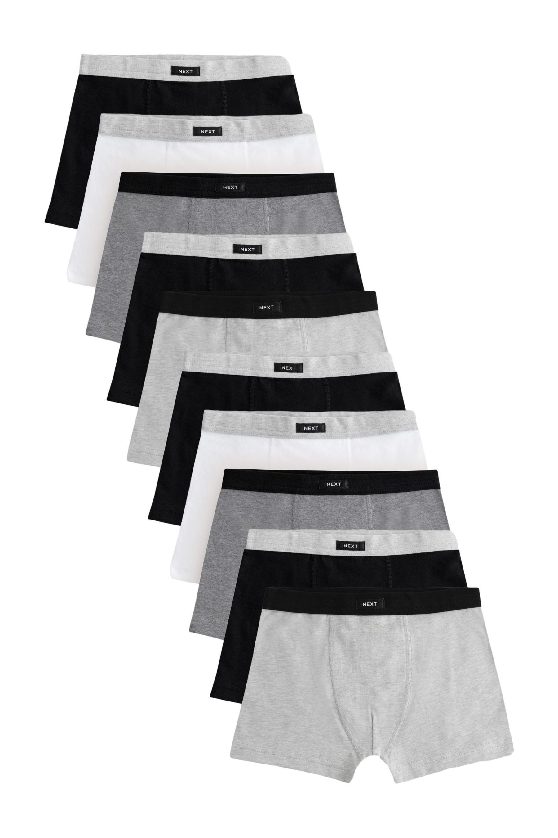 Trunk 10er-Pack Boxershorts mit weichem Bund
