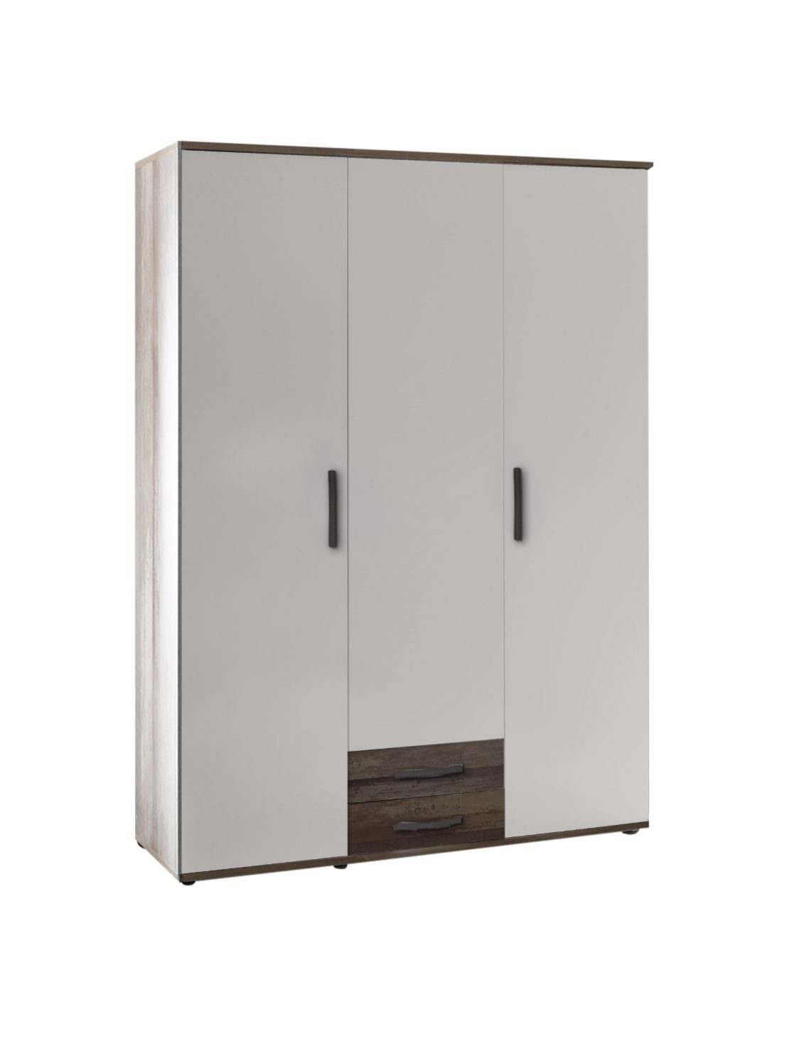 Begabino Kleiderschrank Kleiderschrank BEGABINO Kleiderschrank 3-trg. MOON  (BHT 120x196x54 cm) BHT 120x196x54