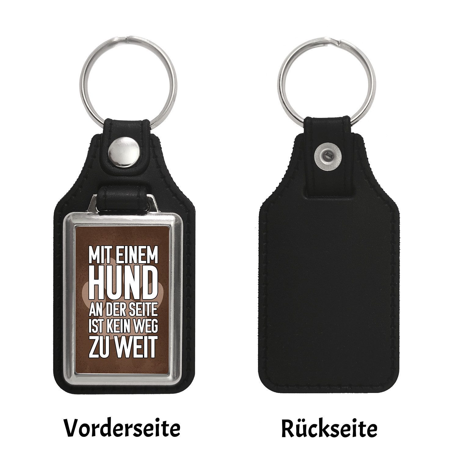 speecheese Schlüsselanhänger Mit Hund an der Seite ist kein Weg zu weit Sch günstig online kaufen