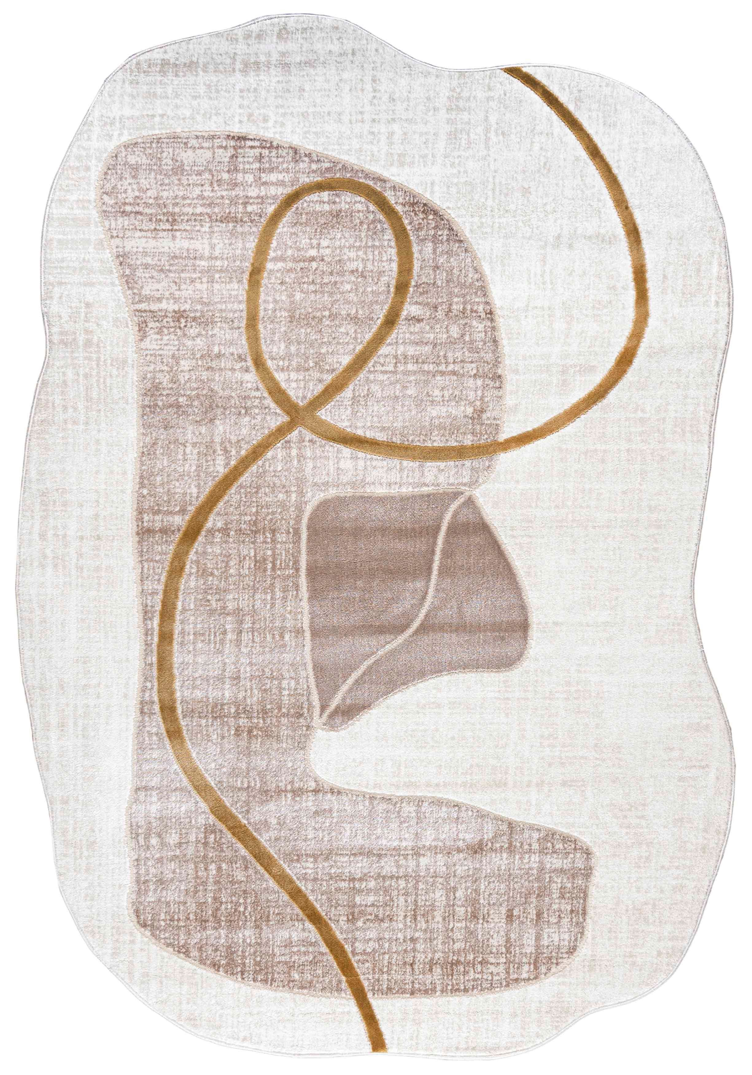Mazovia Designteppich Modern Unregelmäßig Teppich Weich günstig online kaufen