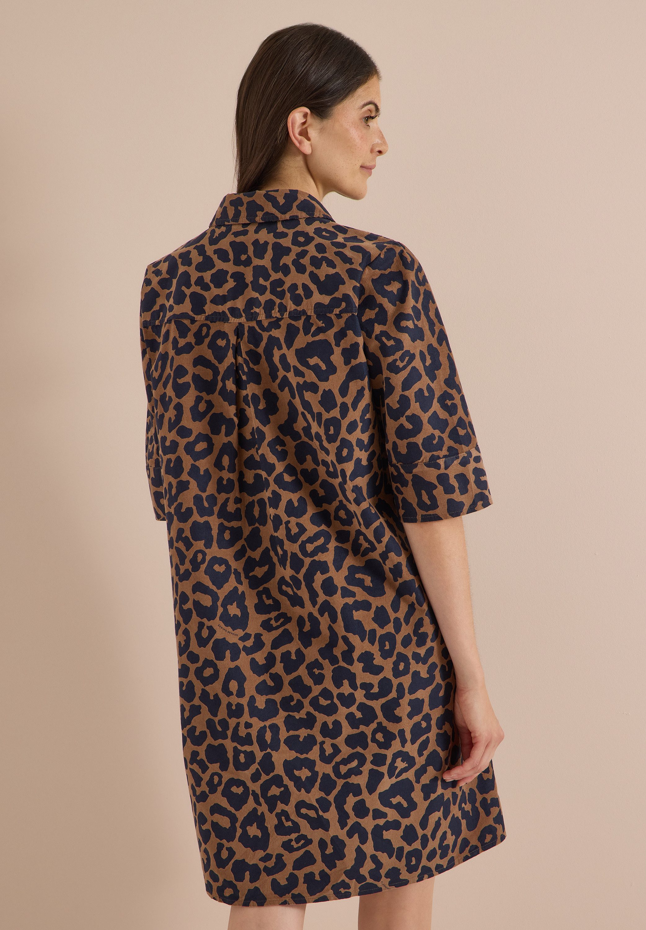 CECIL Midikleid mit Leo-Muster