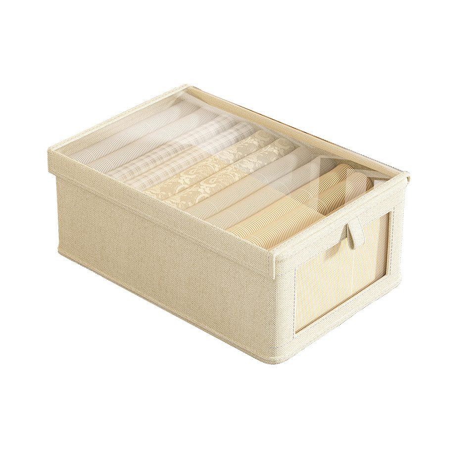 Coonoor Aufbewahrungsbox Faltbare Aufbewahrungsbox, Mit transparentem günstig online kaufen