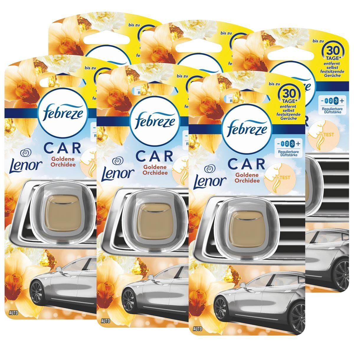 Febreze Raumduft Febreze Car Lufterfrischer Neuwagenduft - Autoduft (2er  Pack)