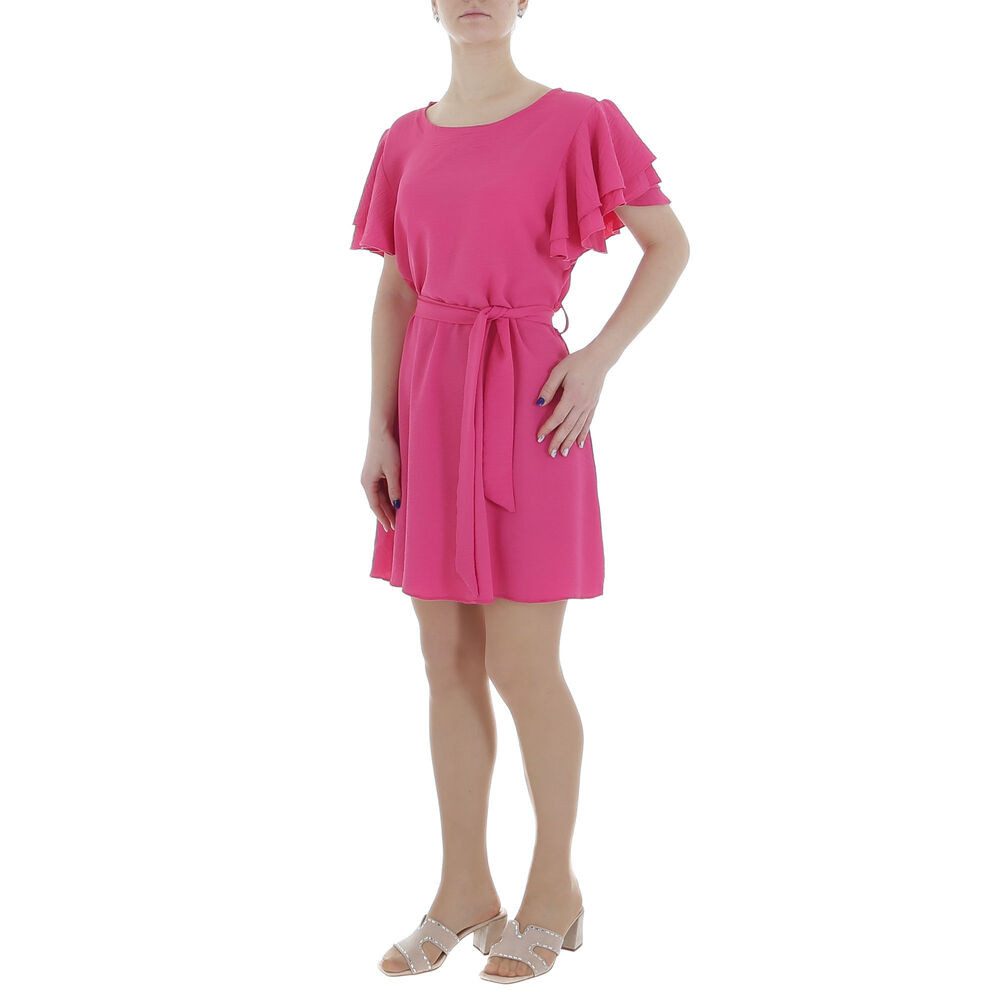 Ital-Design Sommerkleid Damen Freizeit (86164383) Kreppoptik/gesmokt günstig online kaufen
