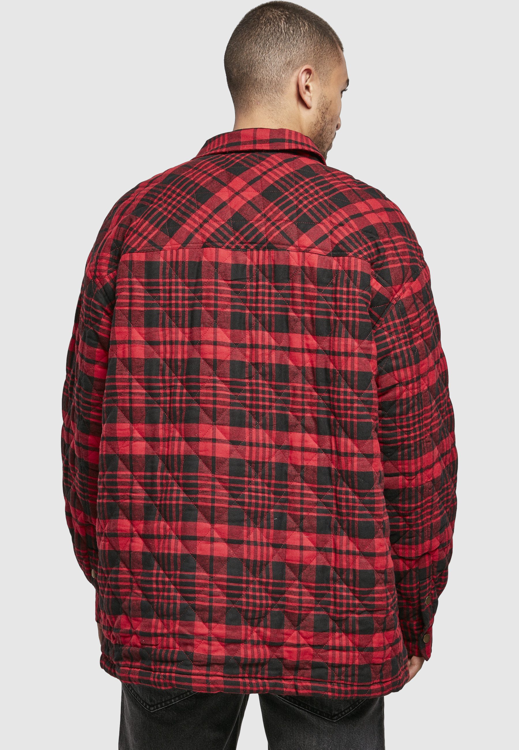 Southpole Langmantel Southpole Herren Southpole Flannel Quitted Shirt Jacket