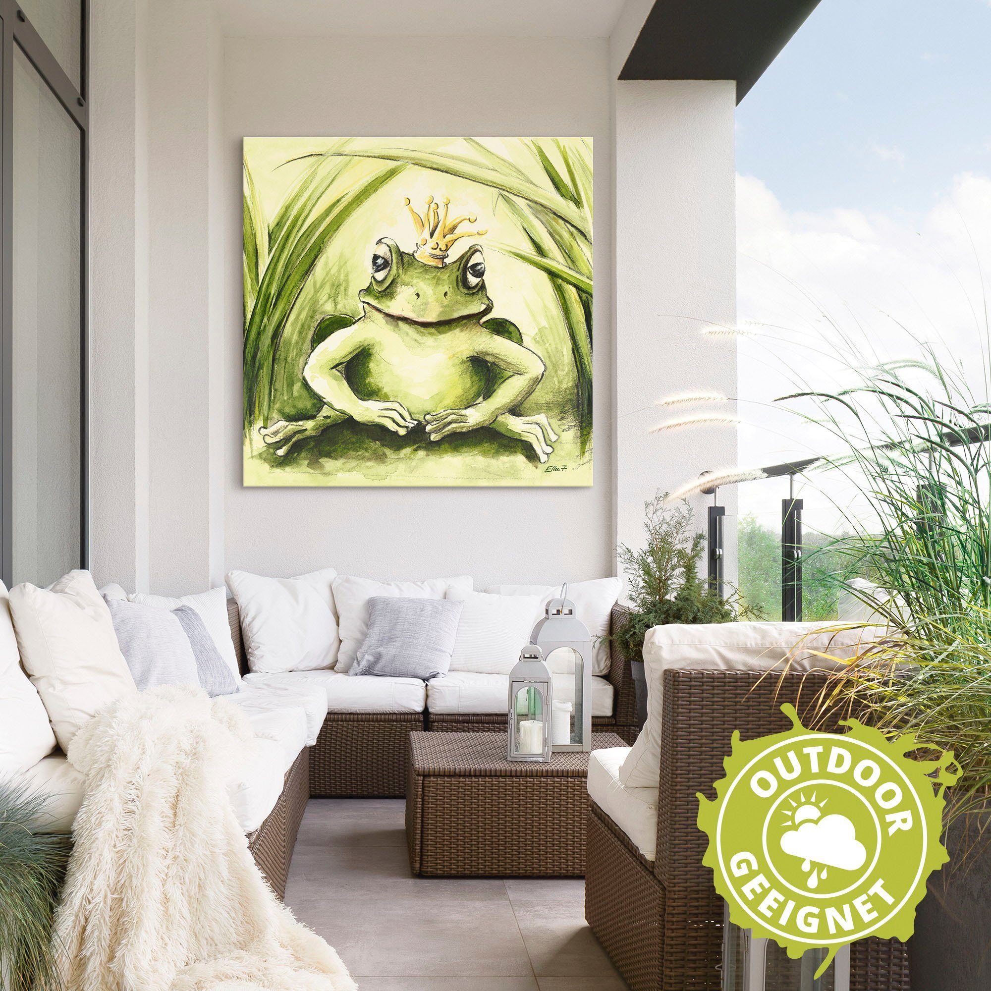 Artland Wandbild Kleiner Frosch, Geschichten & günstig online kaufen