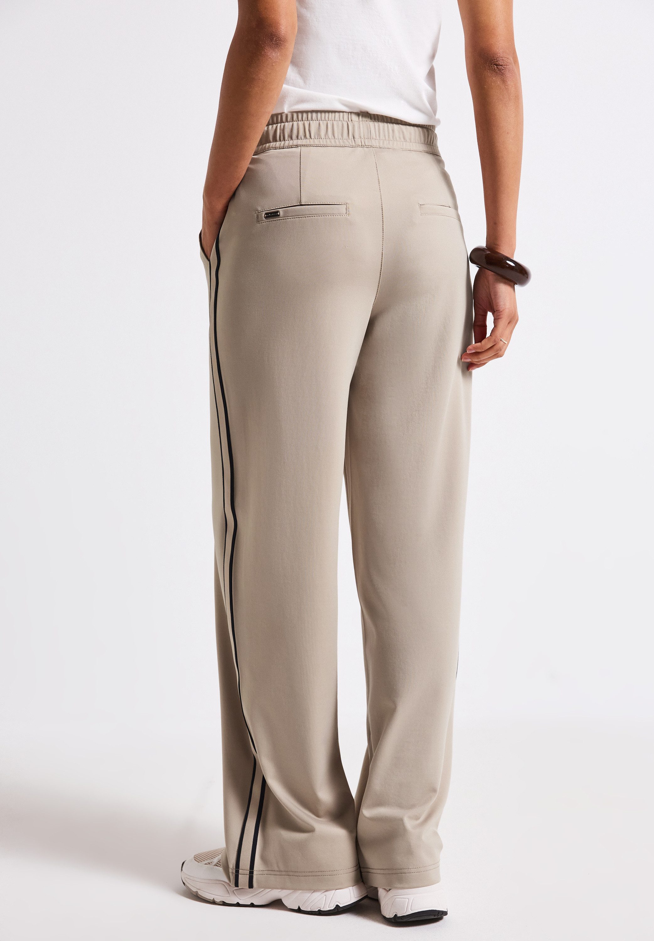 STREET ONE Stoffhose mit Gallonstreifen günstig online kaufen