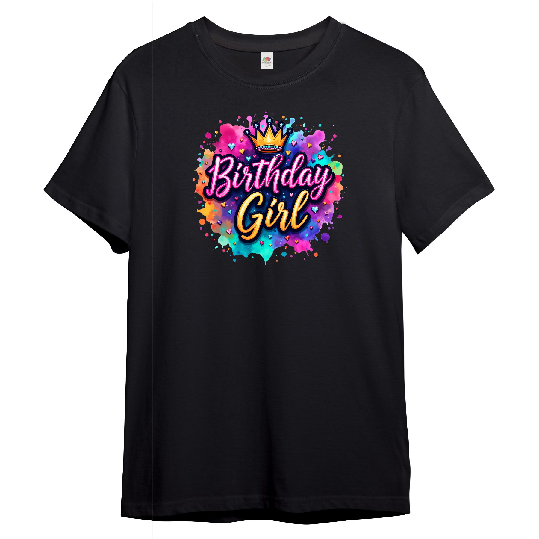 T-Shirt Kinder T-Shirt, Birthday Girl