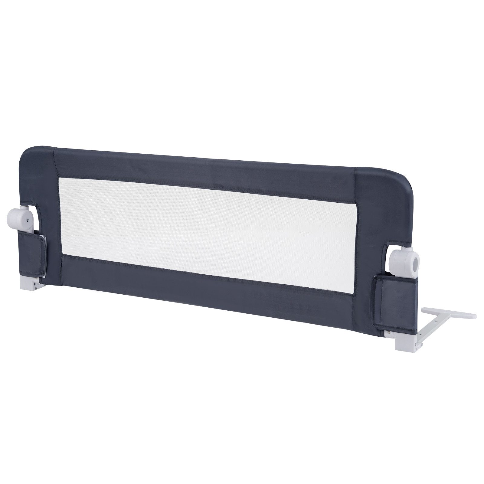 COSTWAY Bettschutzgitter Bettgitter, Babybettgitter, 120 x 42 cm