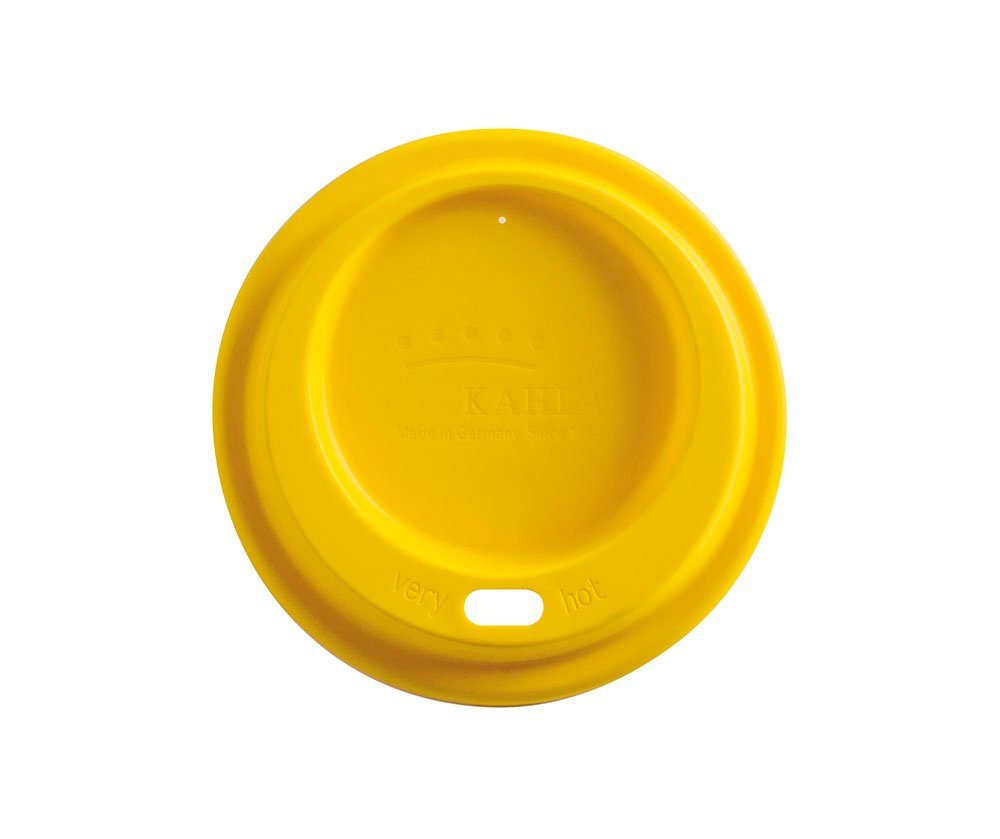 KAHLA Coffee-to-go-Becher Fillit Becher + Trinkdeckel, 1-tlg., Porzellan, Made in Germany