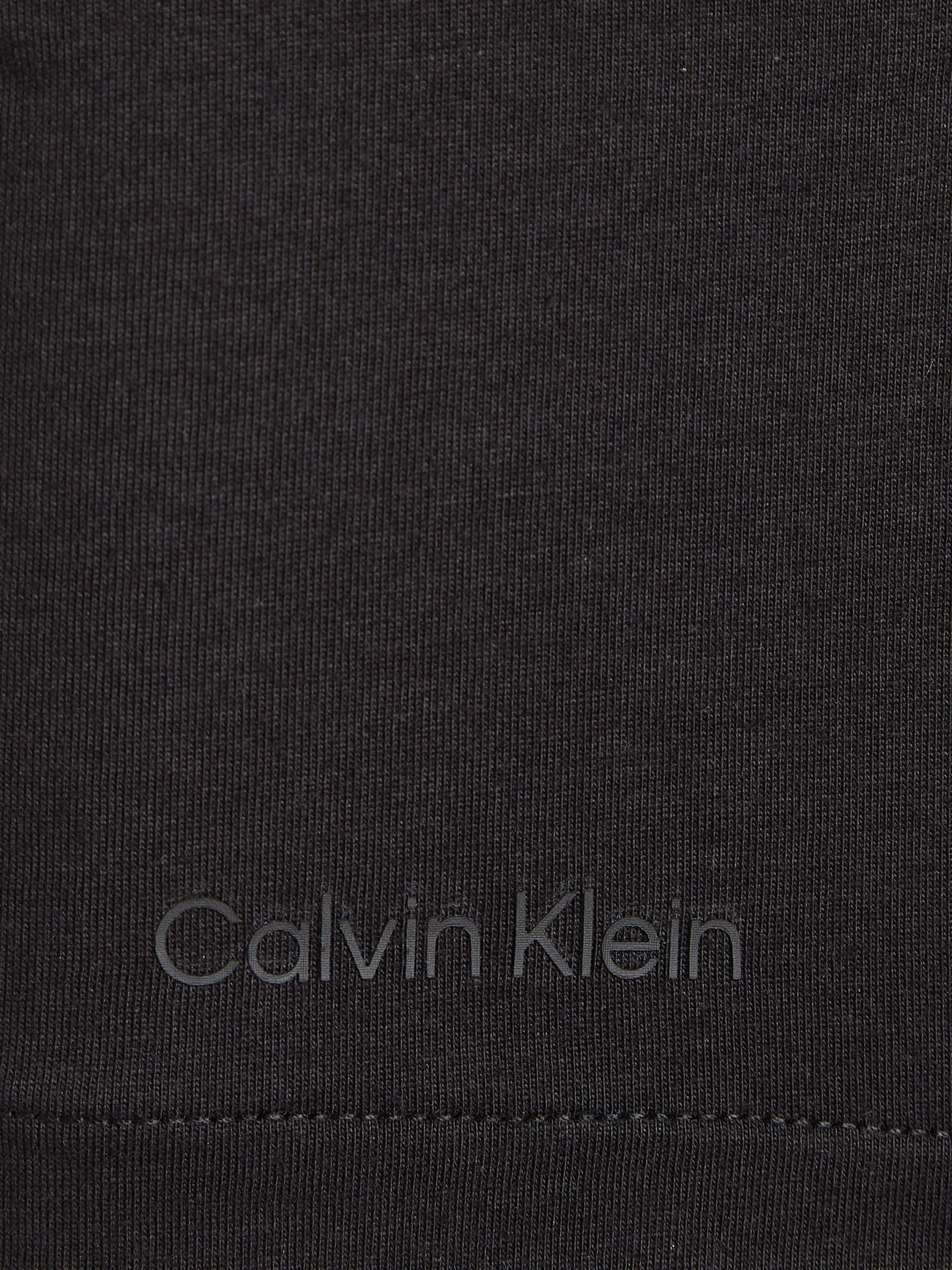 T-Shirt Klein V-Ausschnitt schwarz mit Calvin