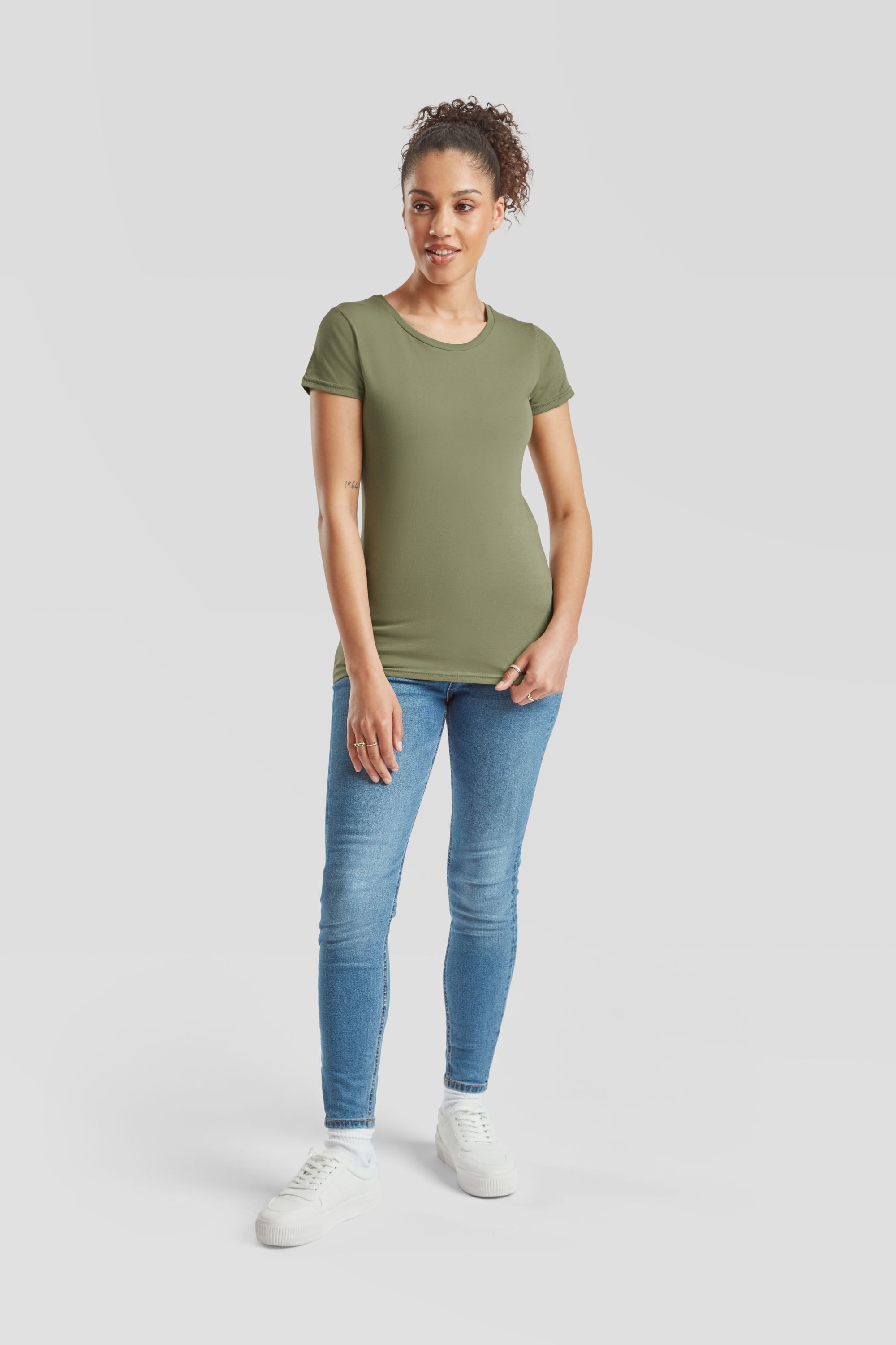 Fruit of the Loom Rundhalsshirt Ladies Iconic 150 T-Shirt günstig online kaufen