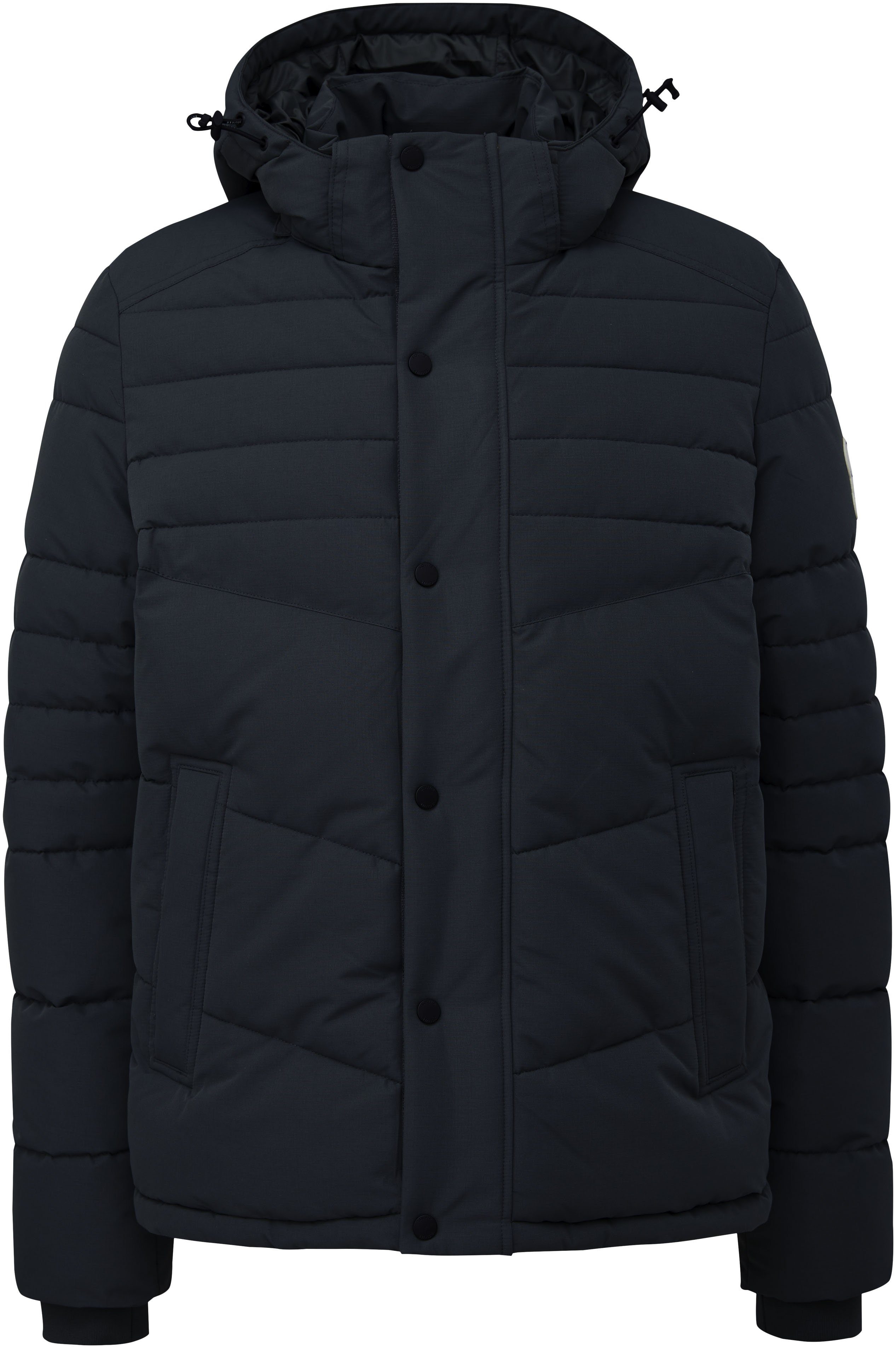 s.Oliver Outdoorjacke mit Label-Patch am Arm blue