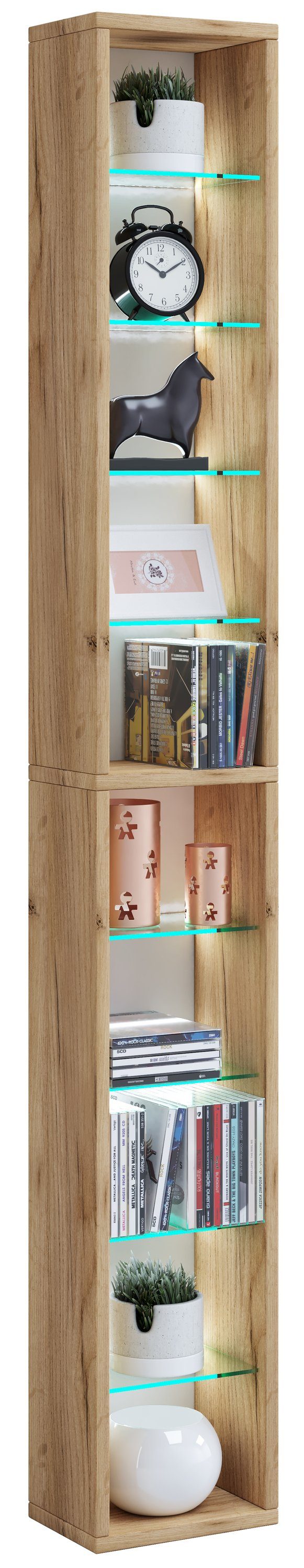 VCM Standregal Holz CD DVD Stand günstig online kaufen