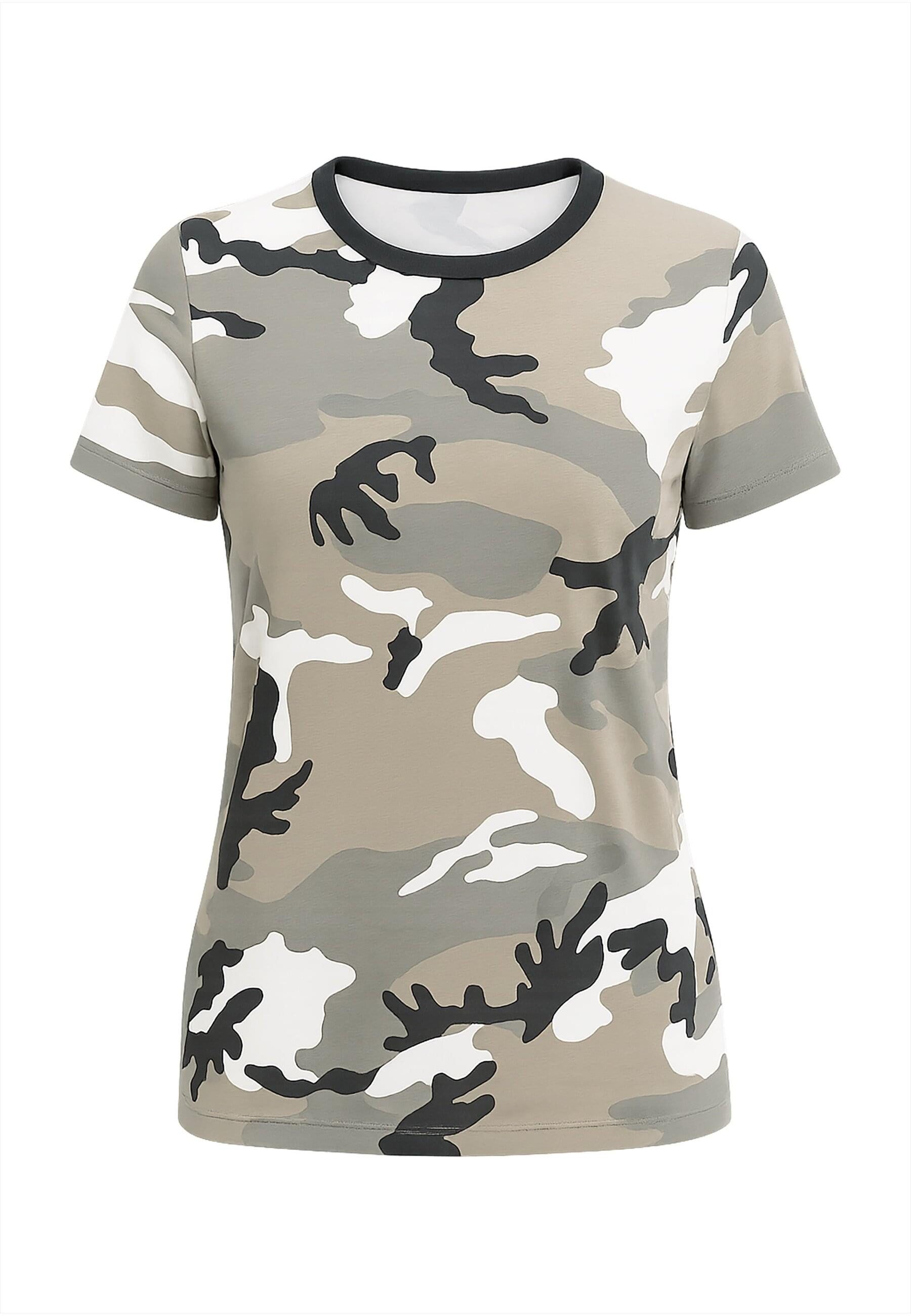 Brandit Kurzarmshirt Brandit Damen Ladies T-Shirt (1-tlg)