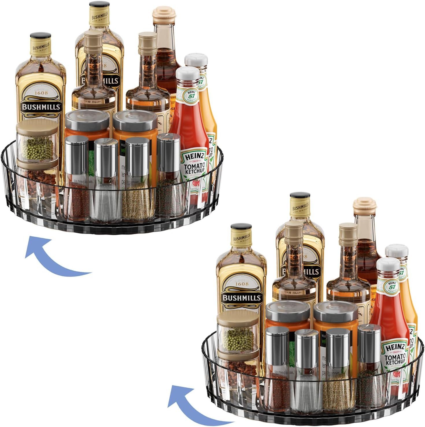 Coonoor Gewürzregal 360°Drehbares Gewürzregal,Drehteller organizer,drehbare günstig online kaufen