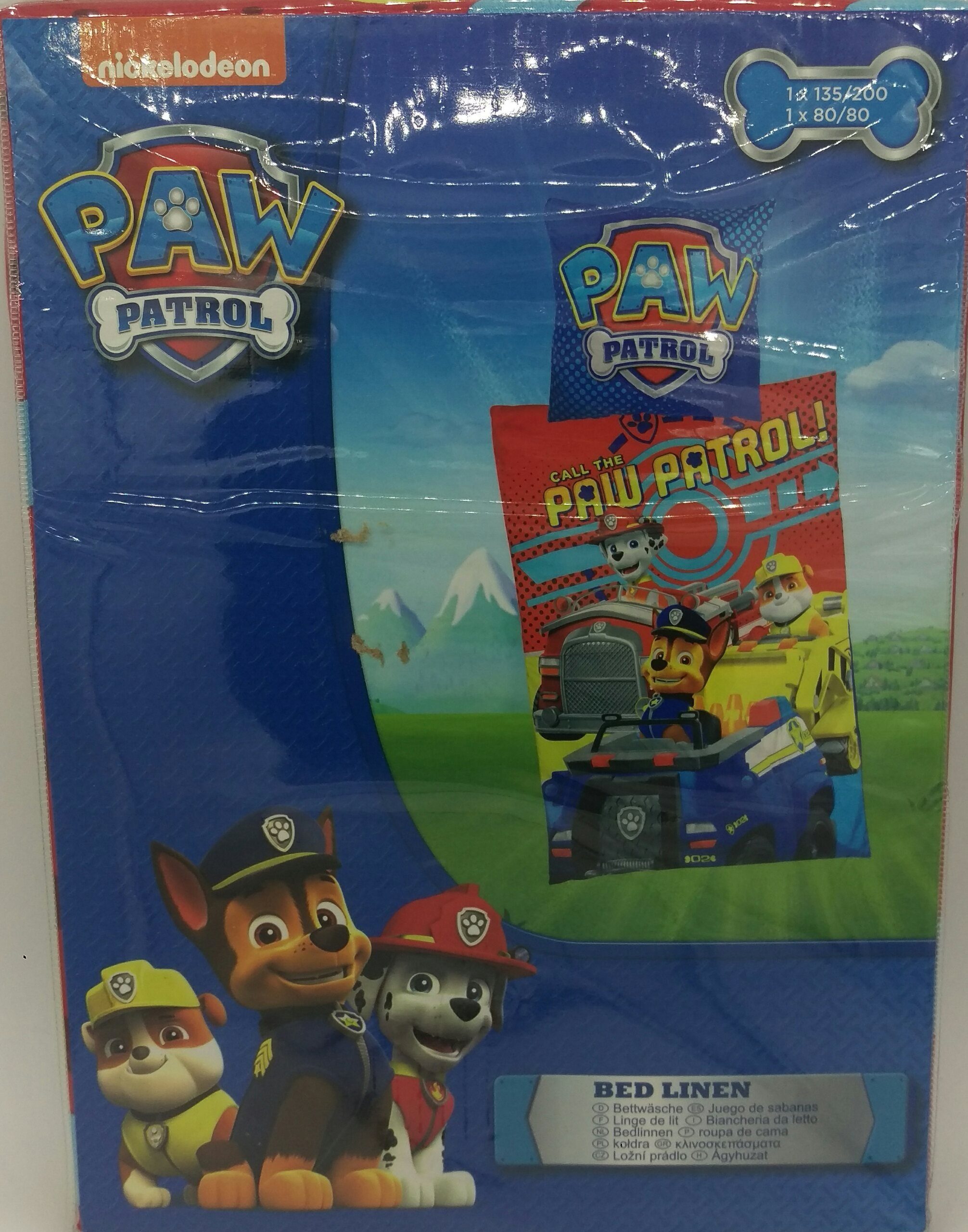 PAW PATROL Kinderbettwäsche PAW PATROL, Renforcé, 2 teilig