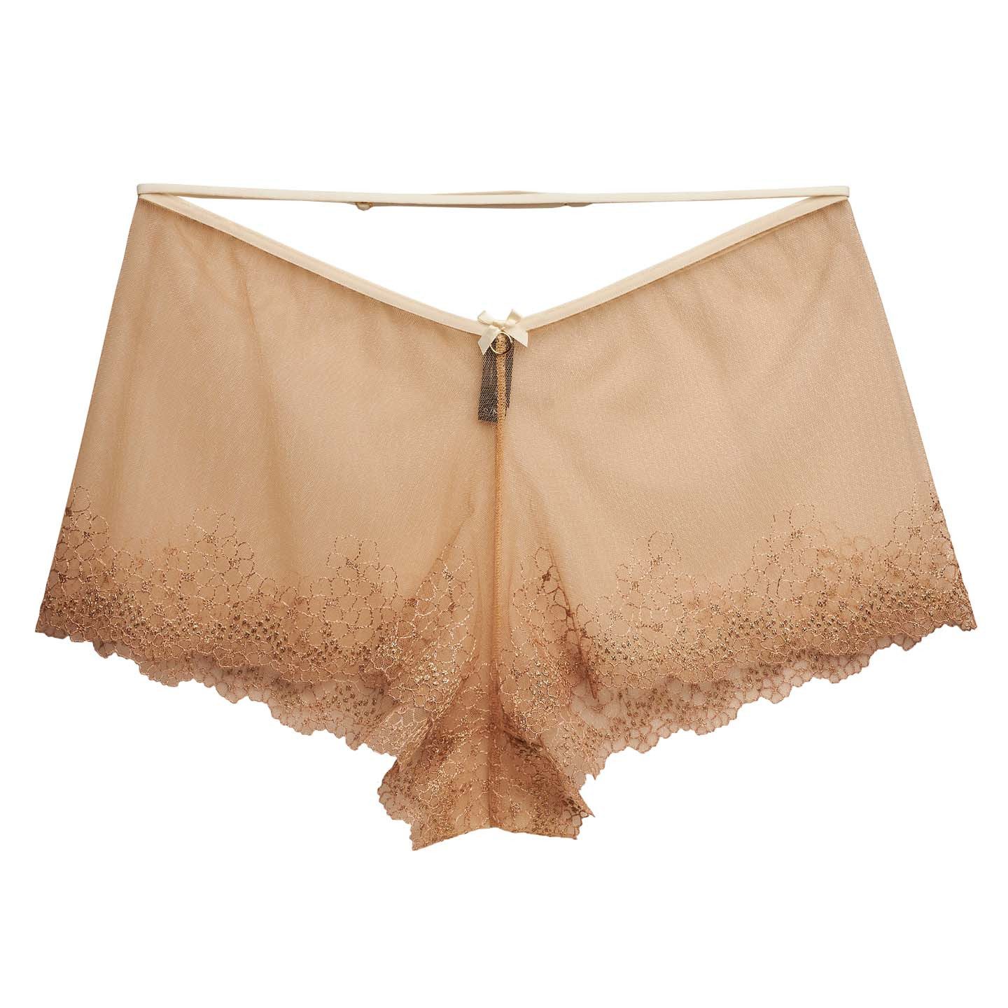 La Muel Lingerie Schlafshorts feminine und verspielte French Knicks Hose anpassbar
