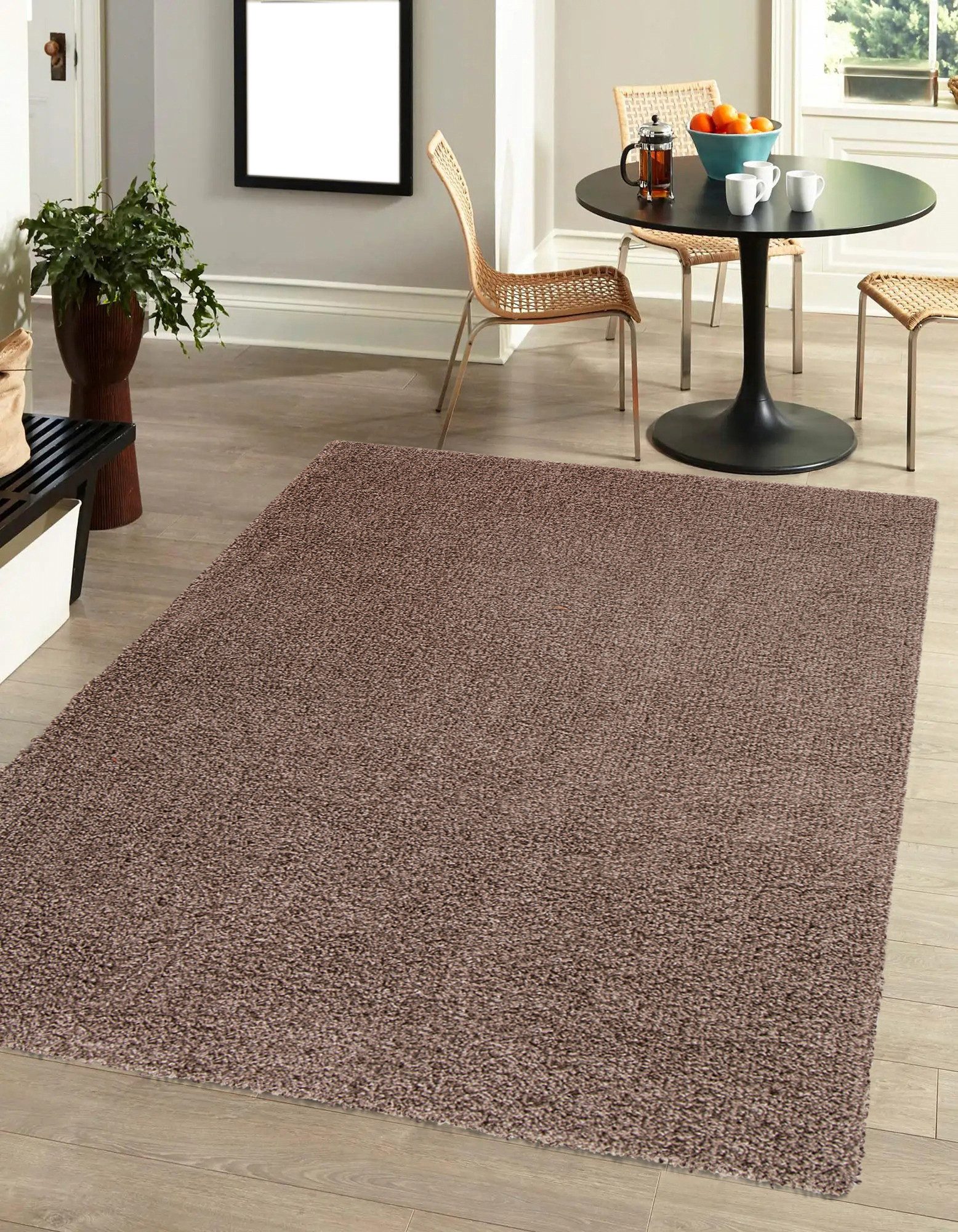 DomDeco Hochflor-Teppich Hochflorteppich ROMI, Serie "Classic" günstig online kaufen