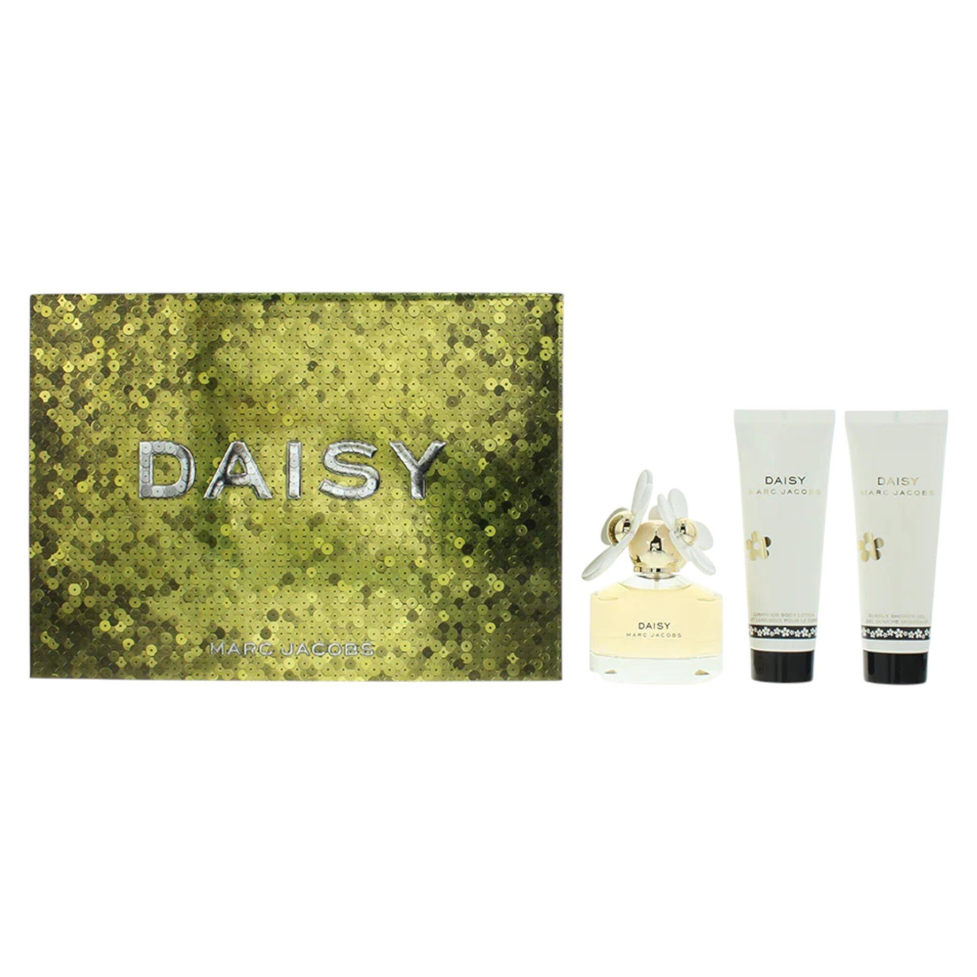 MARC JACOBS Duft-Set Marc Jacobs Daisy 50ml Edt + 75ml Körperlotion + 75ml Duschgel