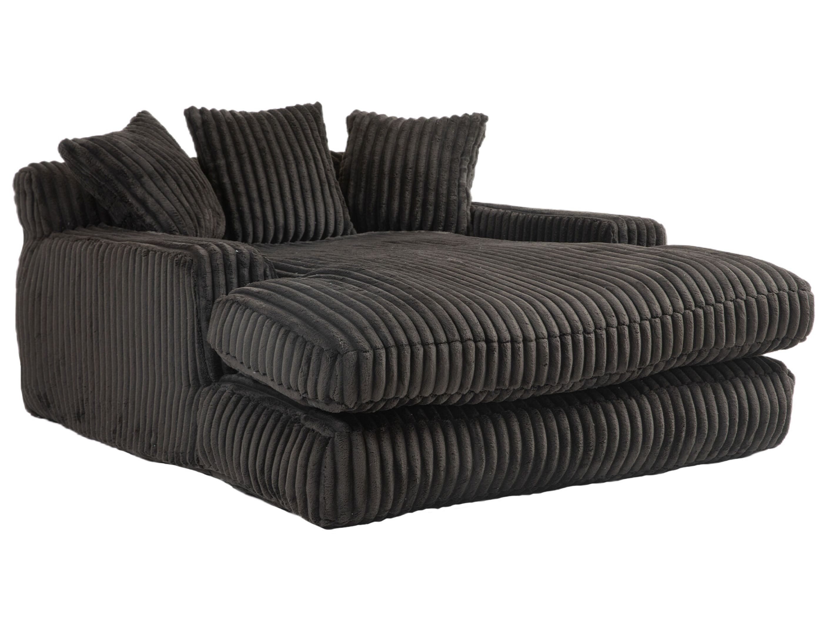 SeedWave Schlafsofa mit 3 Kissen, Cordstoff, günstig online kaufen