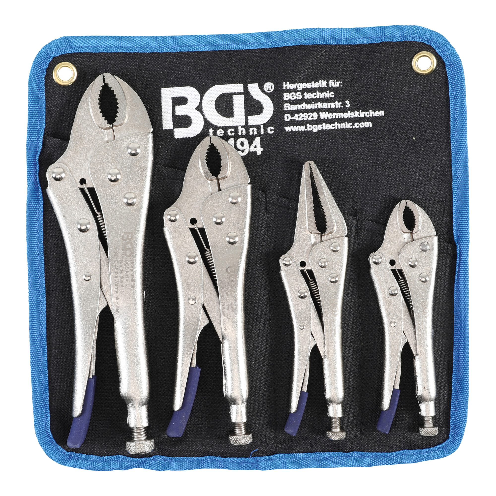 BGS technic Gripzange BGS Gripzangen-Satz 4-tlg.