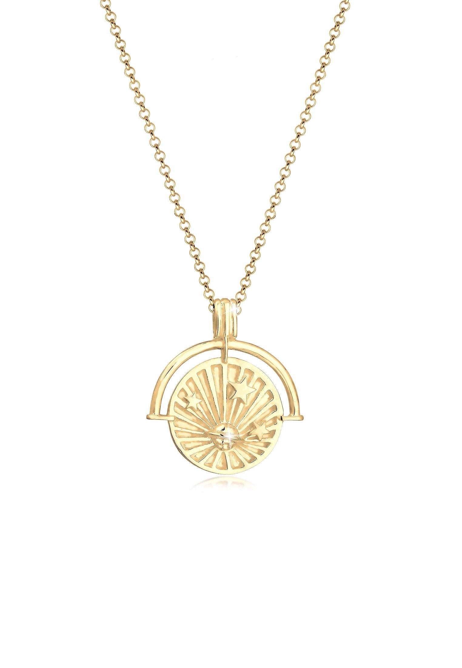 Elli Kette mit Anhänger Astro Plättchen günstig online kaufen
