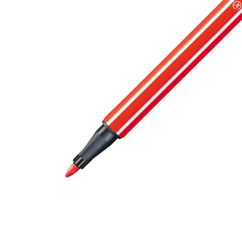 STABILO Filzstift Premium-Filzstifte Pen 68 ARTY 66er 10152167, Metalletui - mit 65 verschiedenen Farben