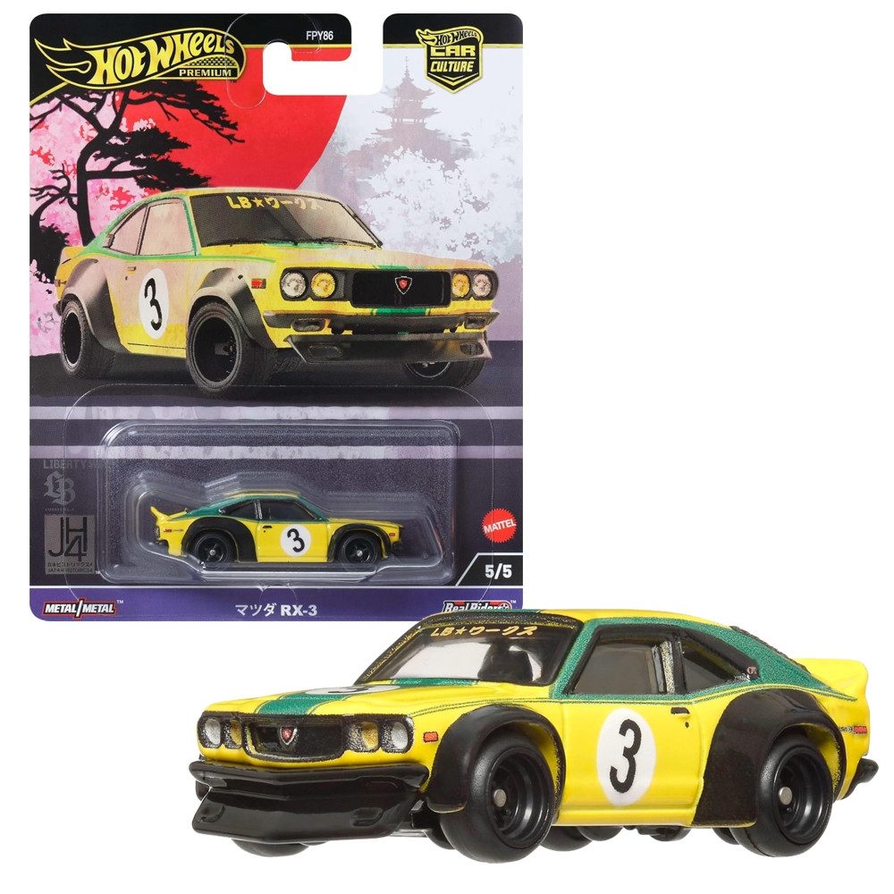 Hot Wheels Spielzeug-Rennwagen Mazda RX3 HRV84 günstig online kaufen