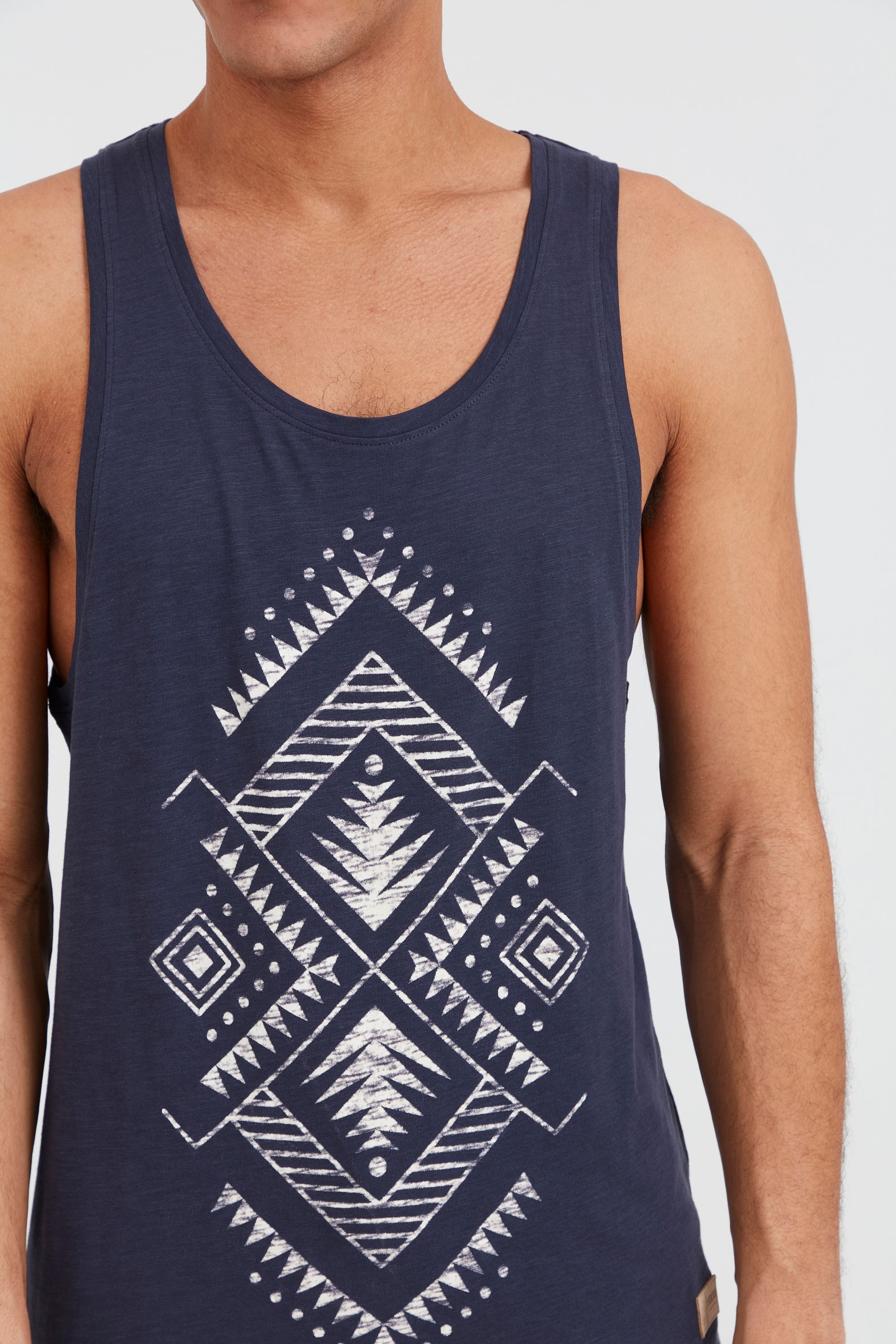 !Solid Tanktop SDIsaak Ärmelloses Shirt mit Inka Print