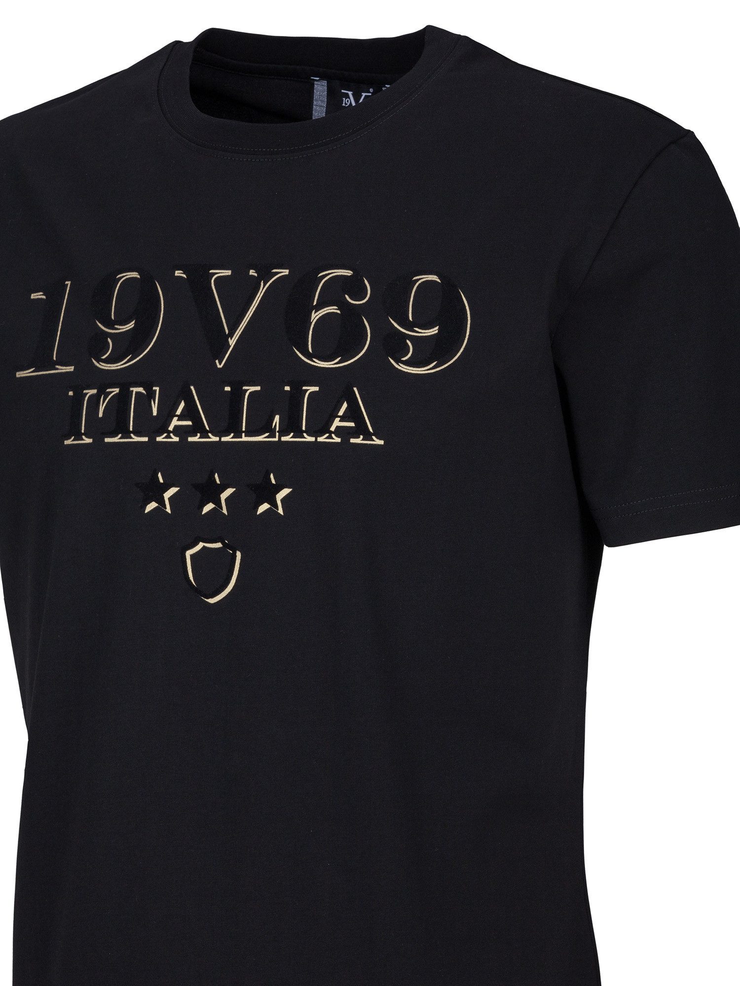 19V69 ITALIA T-Shirt RAFAEL GOLD LOGO