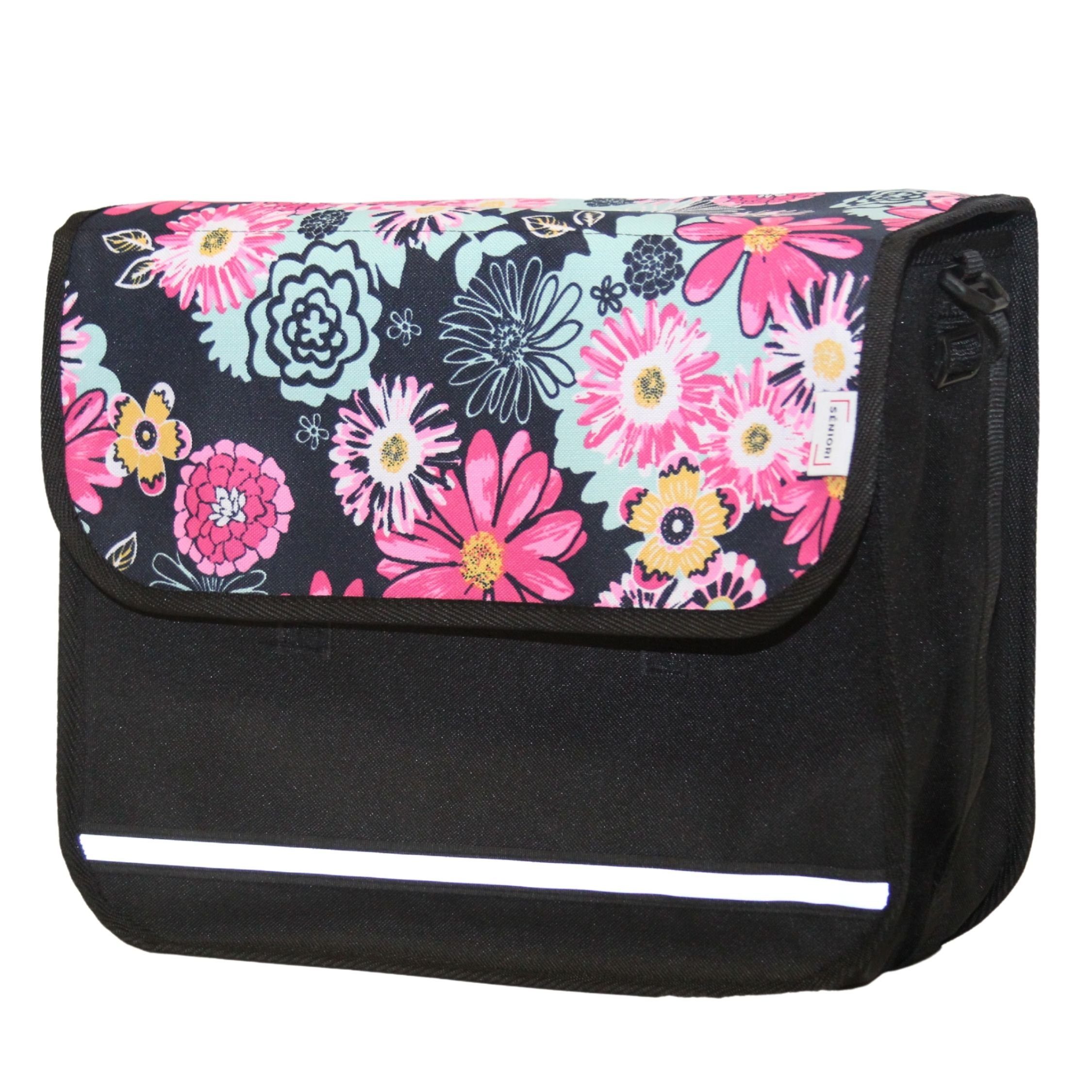 Seniori Aufbewahrungstasche SENIORI Rollator / Rollstuhl Tasche Rollatortasche Rollstuhltasche, 4. Blumen_Classic – Bild 2 von 5