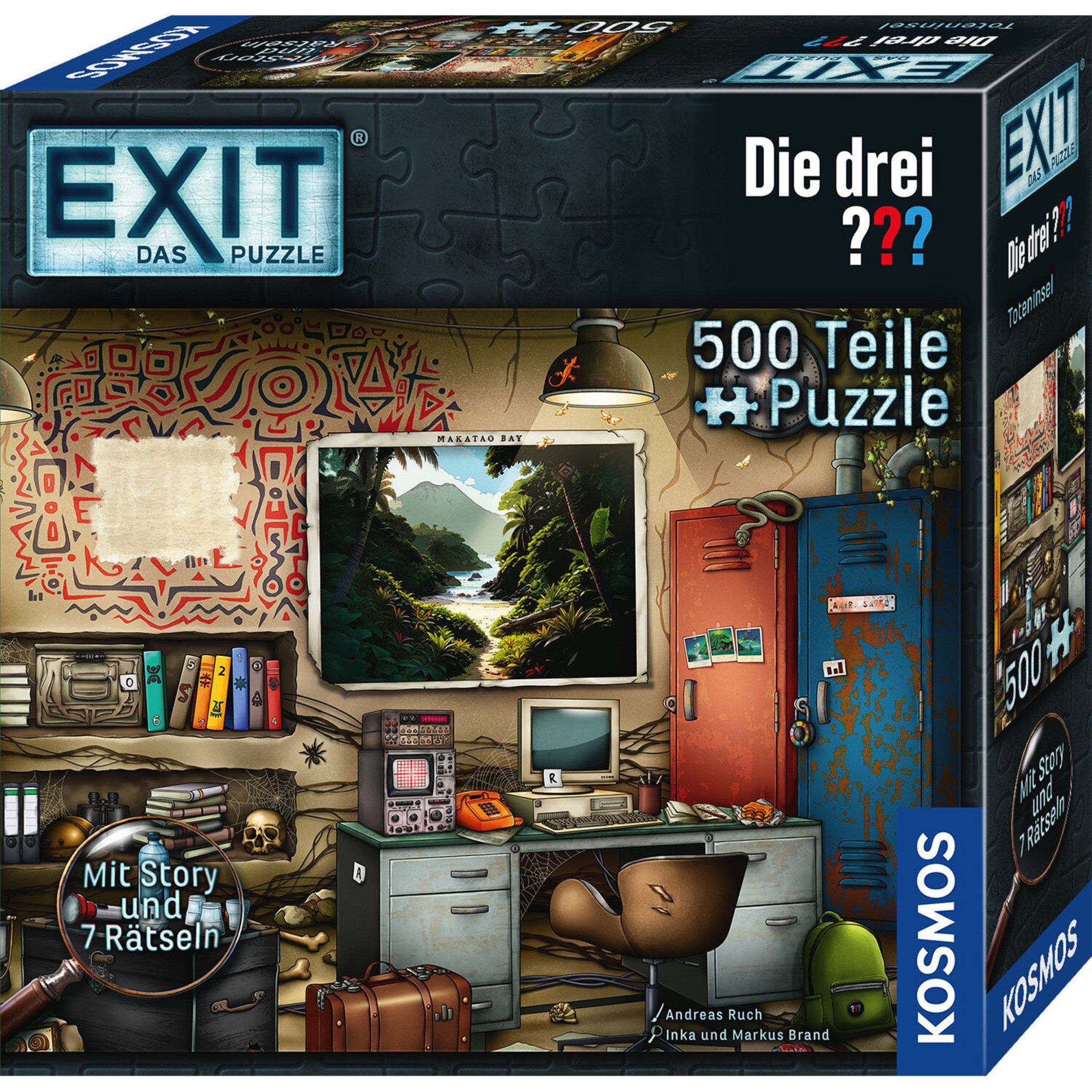 Kosmos Puzzle Kosmos EXIT - Das Puzzle: Die drei ??? Toteninsel, 500 Puzzleteile