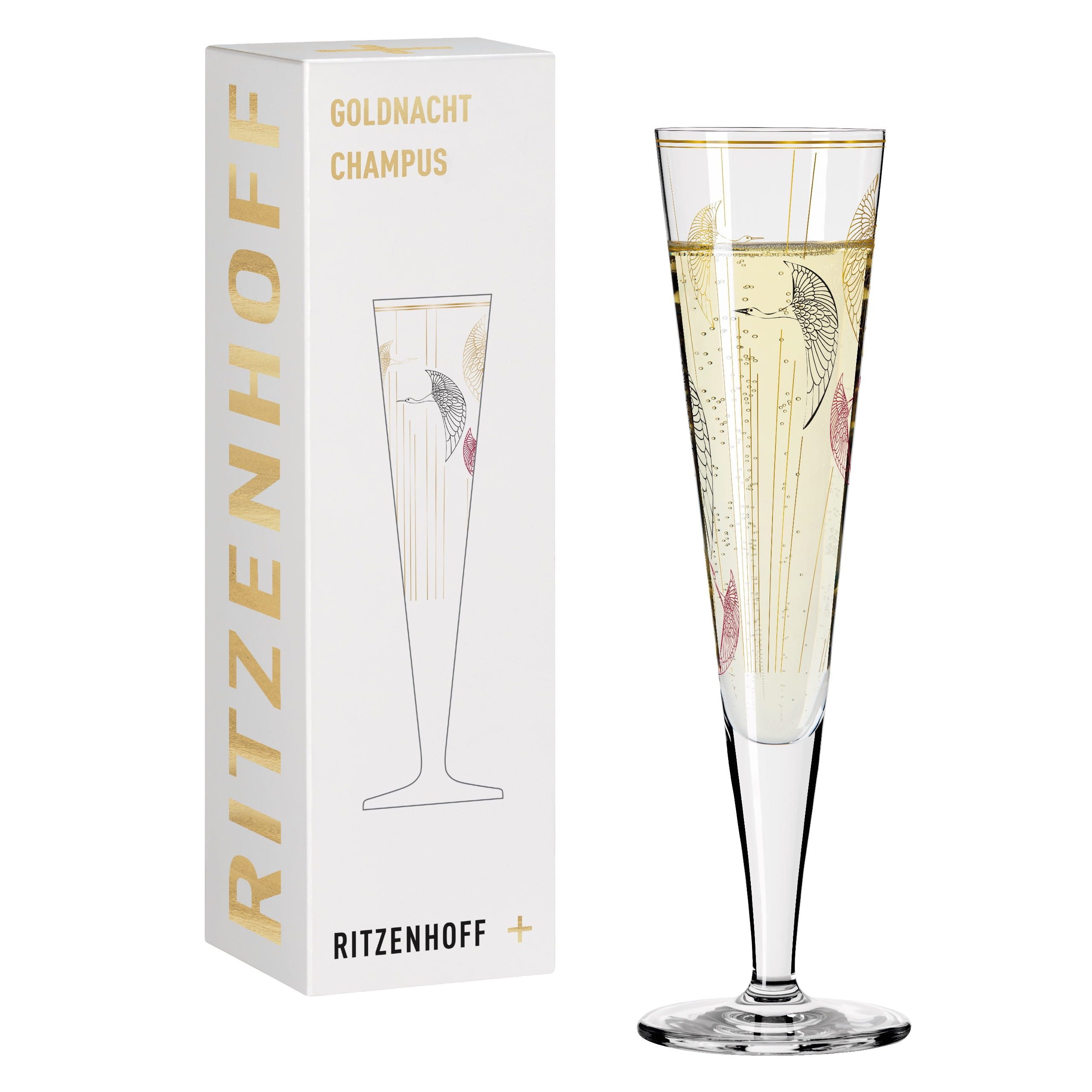 Ritzenhoff Champagnerglas Goldnacht