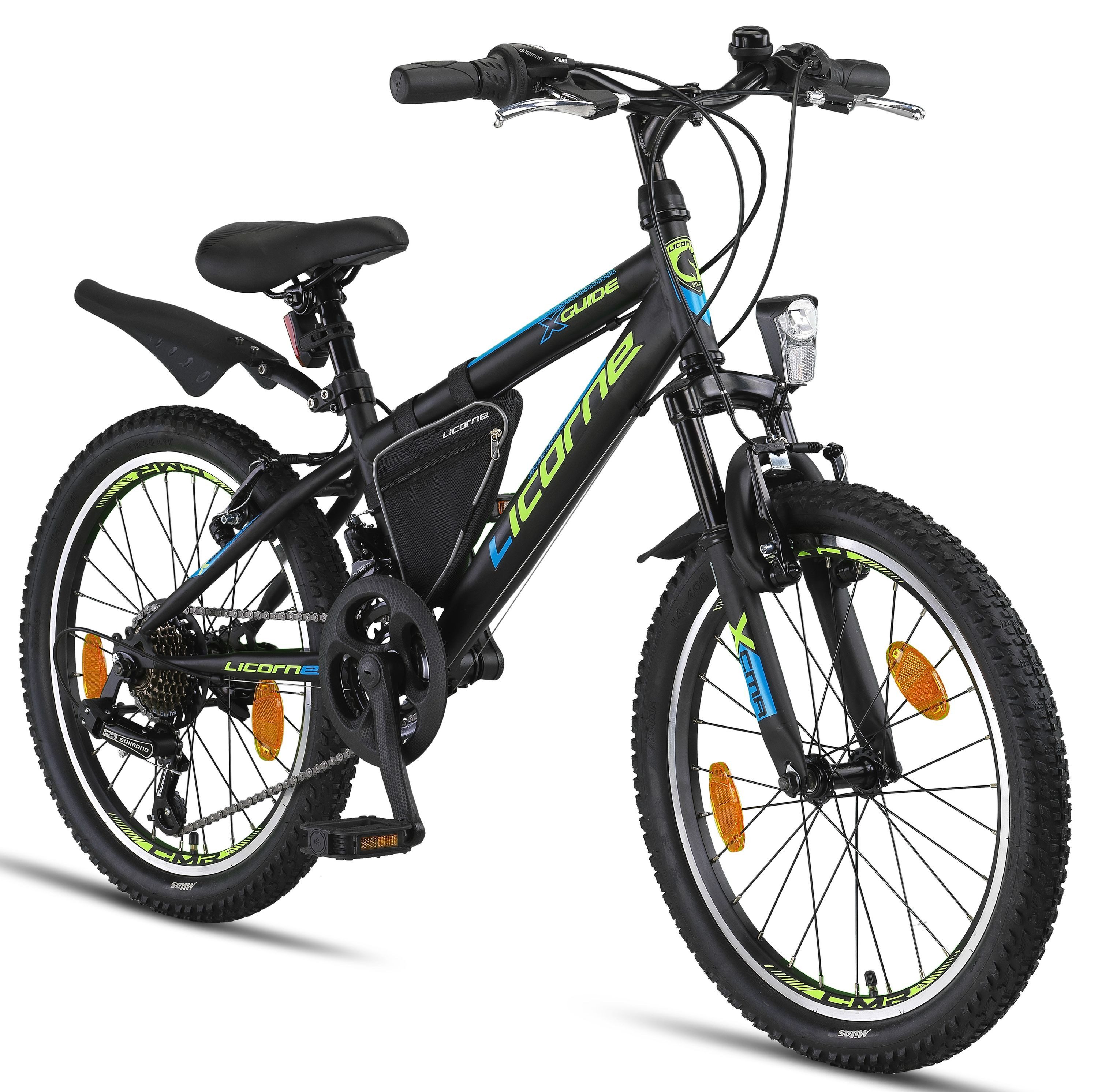 Licorne Bike Mountainbike Licorne Bike Guide Premium Mountainbike in 20, 24, 26 Zoll - Fahrrad