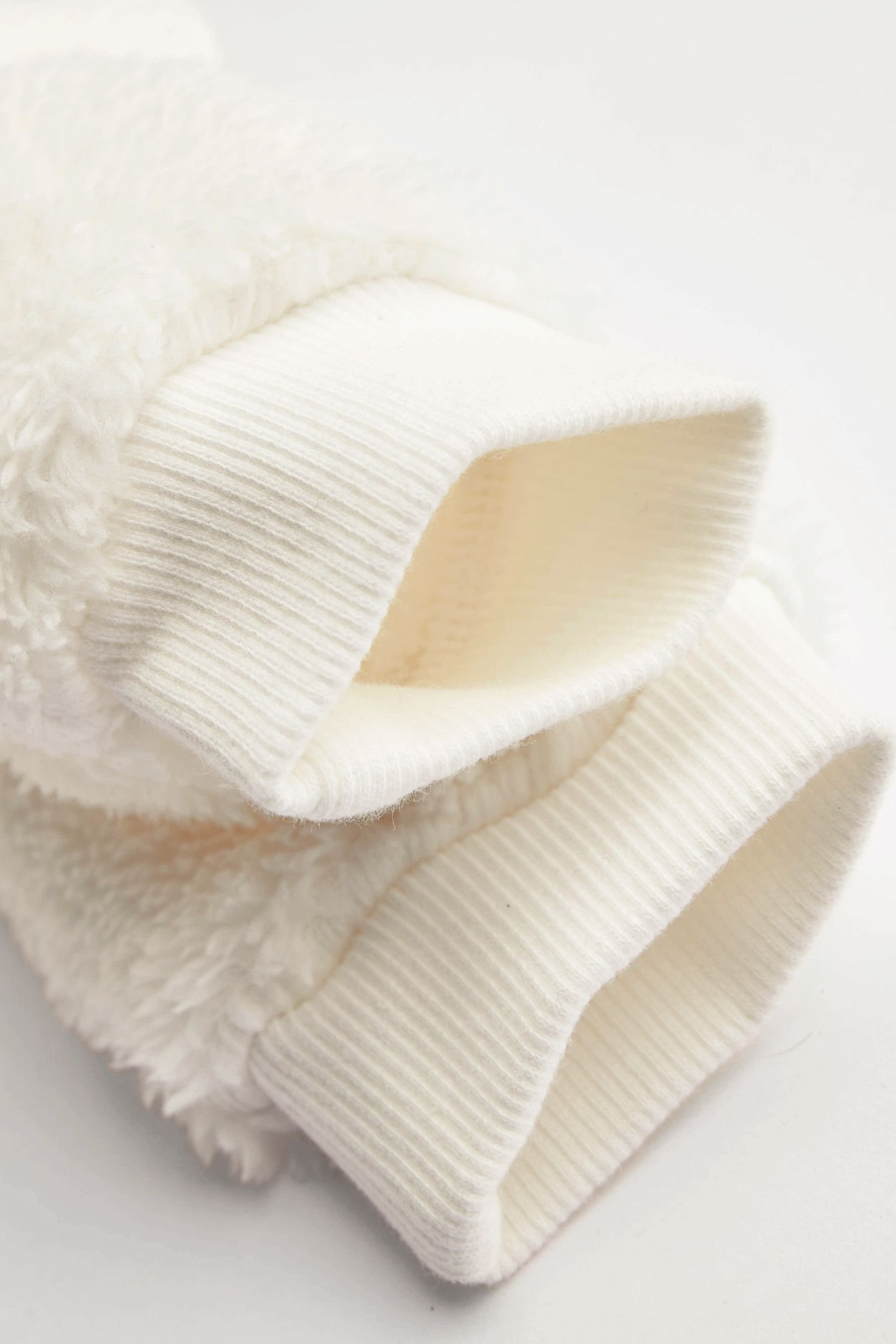 Next Langarmshirt & Leggings 2-teiliges Fleece-Set und Leggings (2-tlg) Sweatshirt Baby