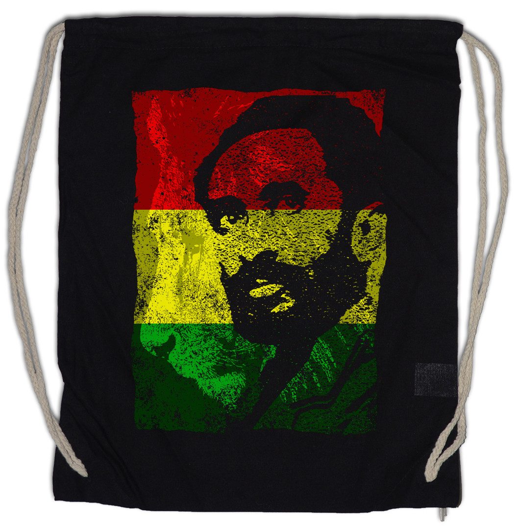 Turnbeutel Haile Selassie Portrait III Turnbeutel Judas Juda Reggae Music