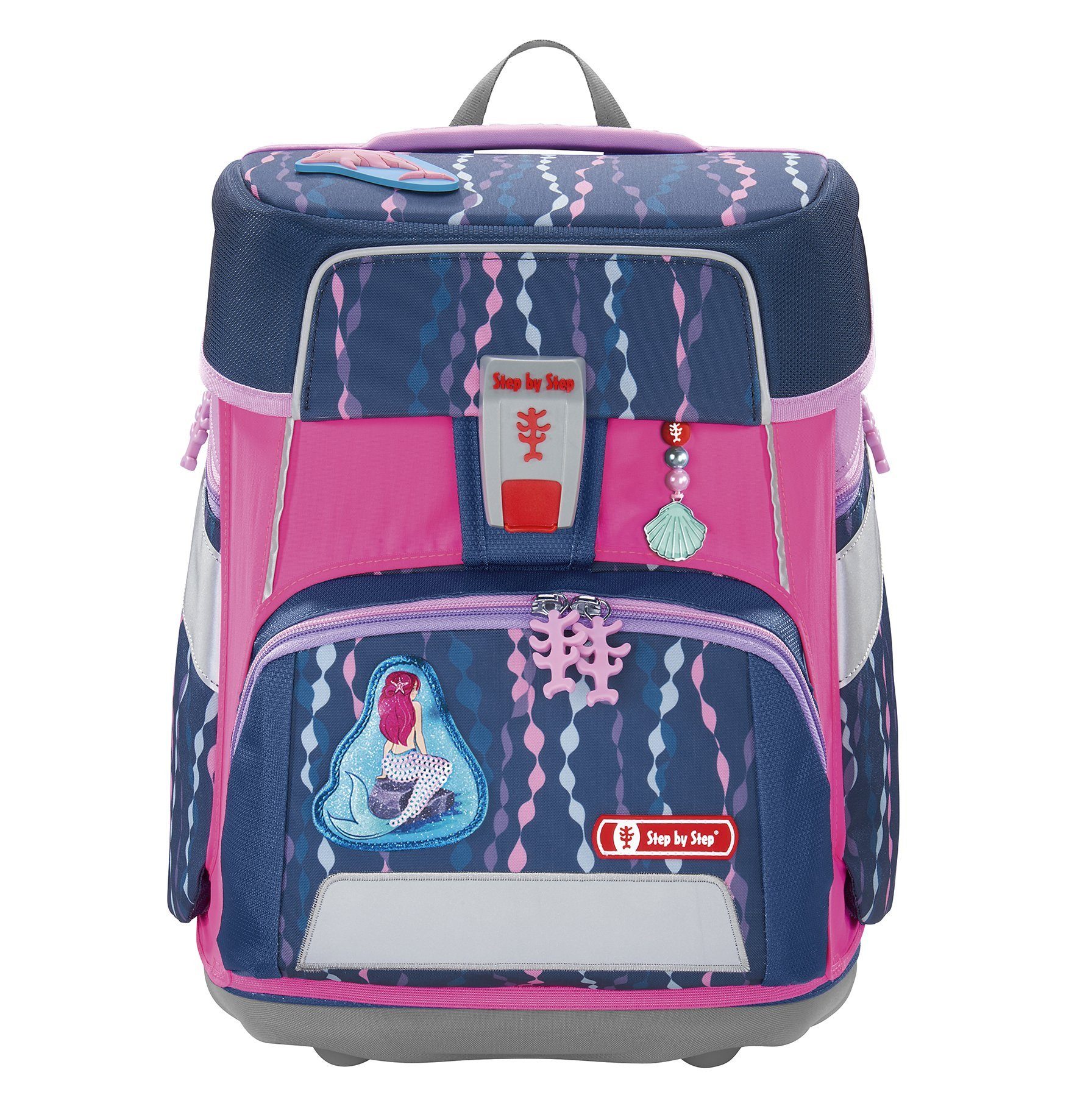 Schulrucksack Step by Step Neon Pull-Over für das Schulranzenmodell SPACE, Pink