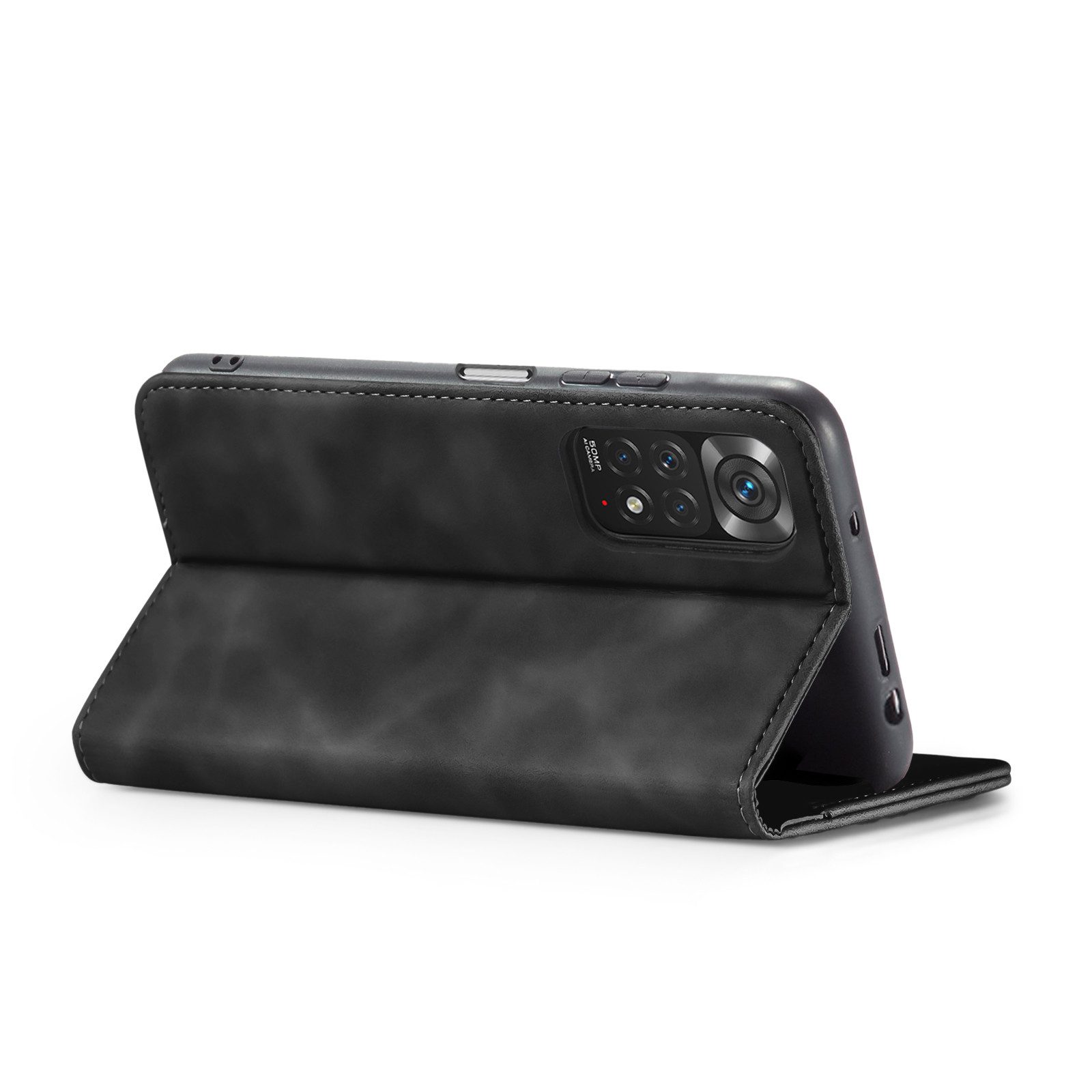 Tec-Expert Handyhülle Tasche Hülle für Xiaomi Redmi Note 11 6.43 Zoll, 6.43, Cover Klapphülle Case mit Kartenfach Fliphülle aufstellbar