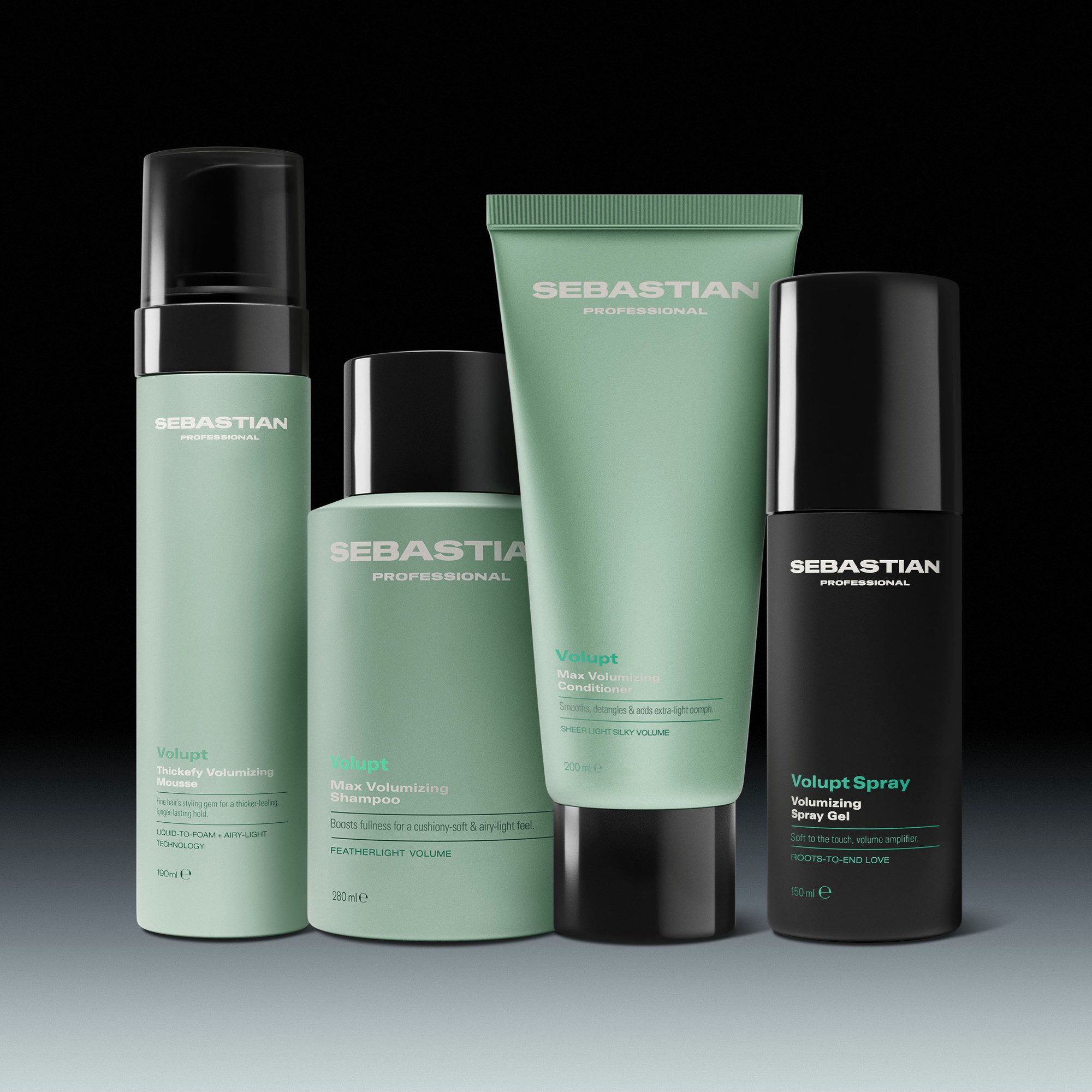 Sebastian Professional Haarfluid Volupt Foam, für trockenes Haar, feuchtigkeitsspendend, gegen Frizz